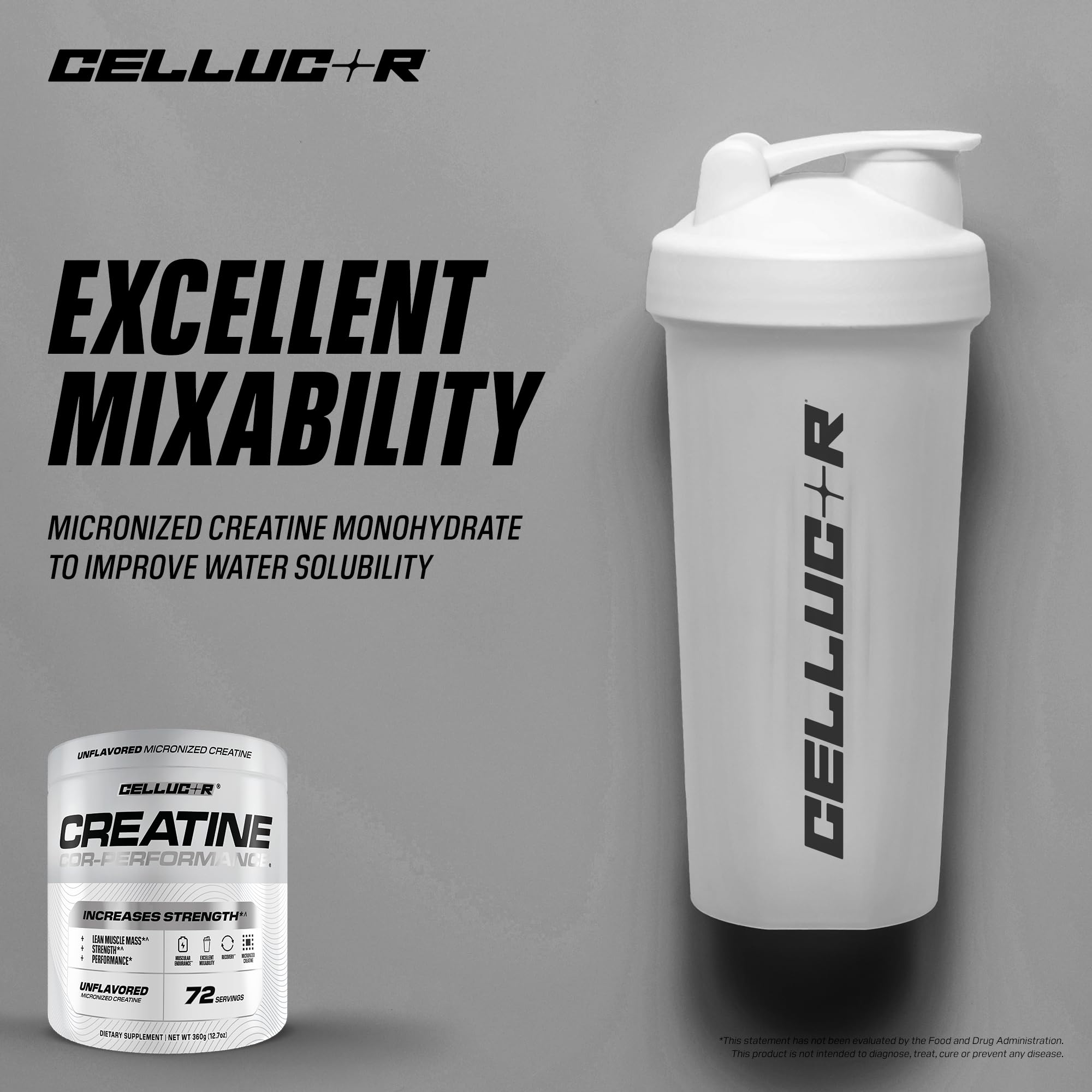Cellucor Cor-Performance Creatine Monohydrate for Strength and Muscle Growth, 72 Servings Cellucor Au supplements