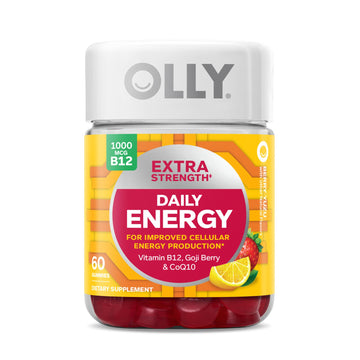 OLLY Extra Strength Daily Energy Gummy, Caffeine Free, 1000mcg Vitamin B12, CoQ10 OLLY Au supplements