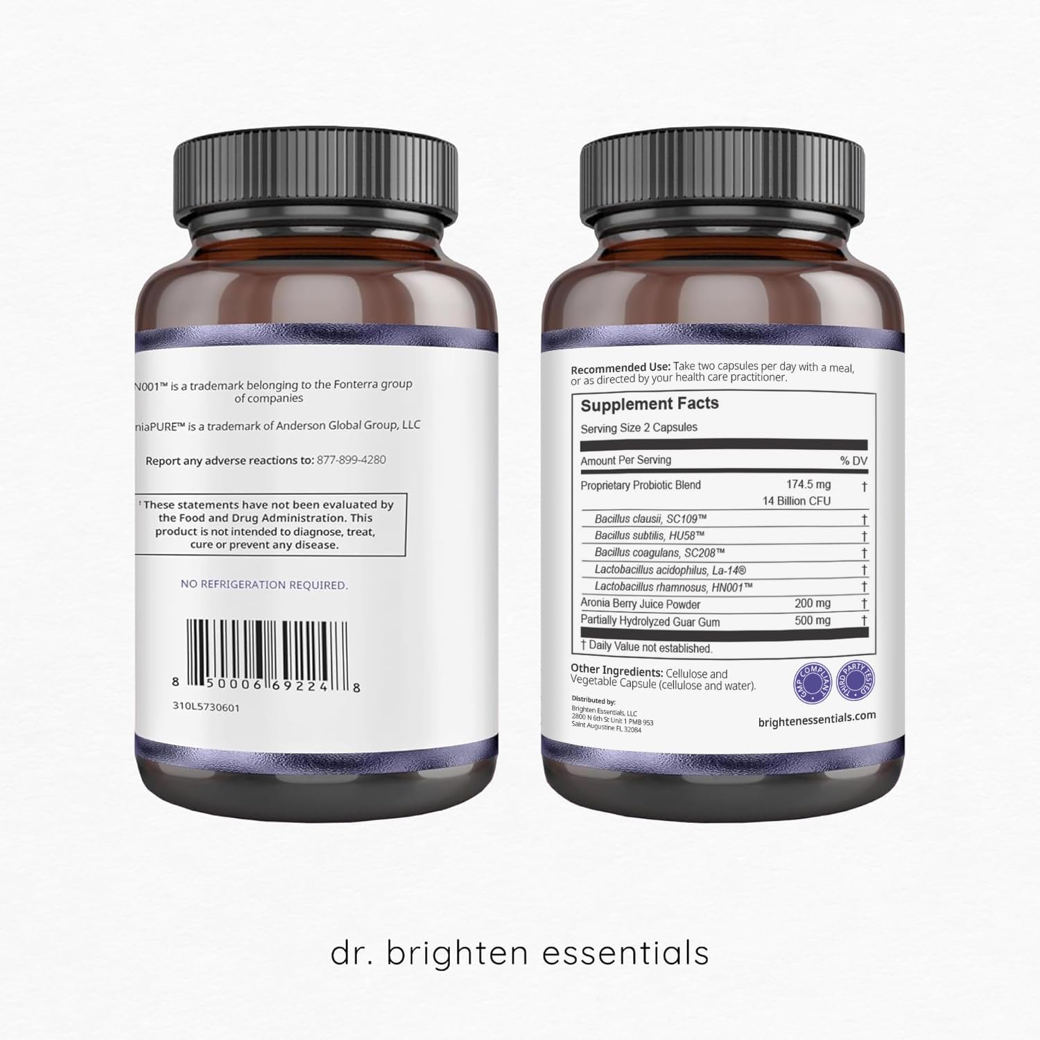 Dr. Brighten Women’s Probiotic - Probiotics, Prebiotics with Antioxidants & Sunfiber for Healthy Hormones, Balanced Female Microbiome, Ovaries and Immune Health - 60 Capsules Dr. Brighten Au supplements