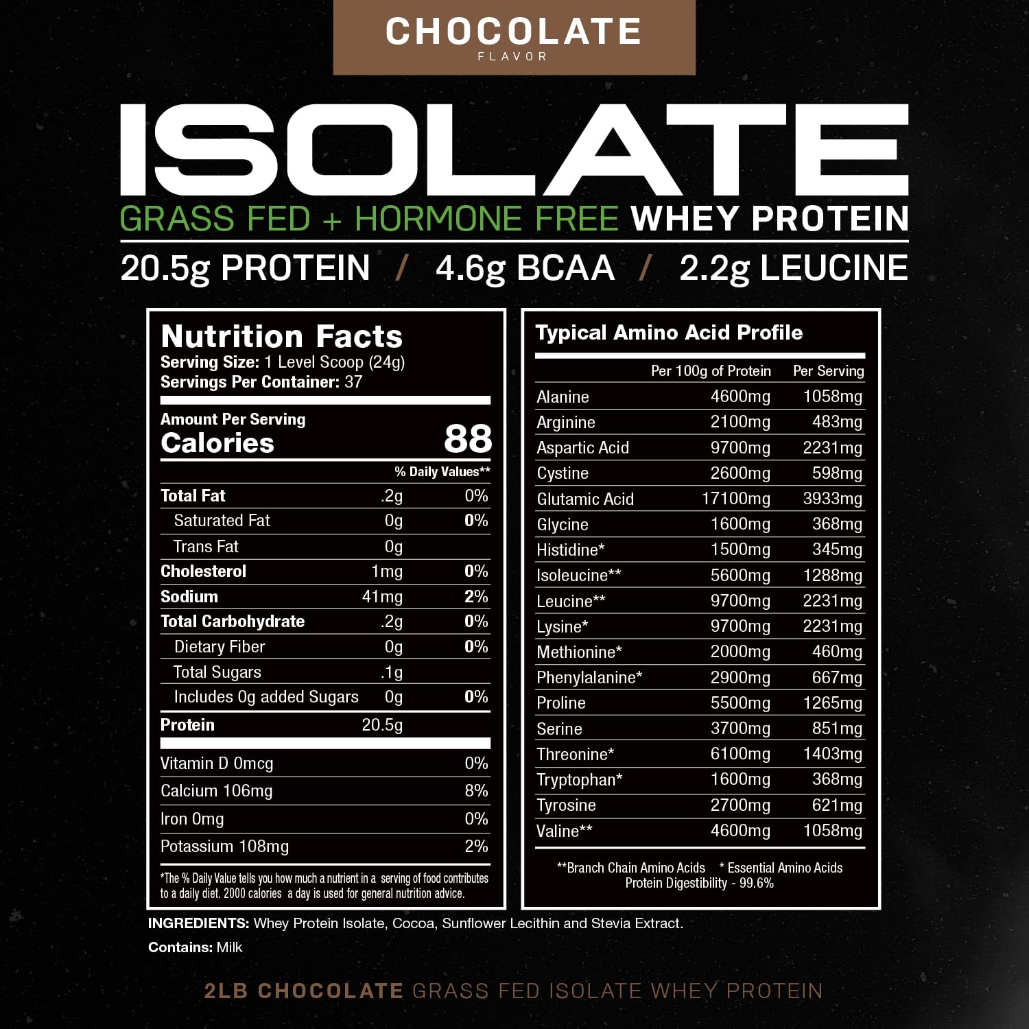 Muscle Feast Grass-Fed Whey Protein Isolate, All Natural Hormone Free Pasture Raised Muscle Feast Au supplements