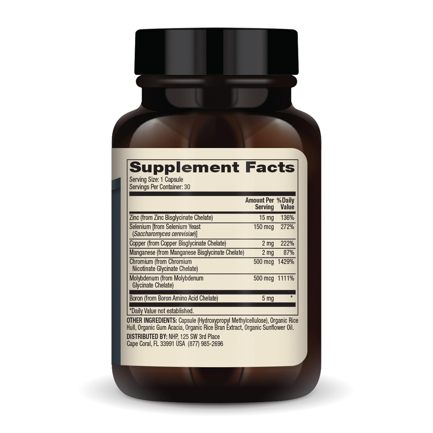 Dr. Mercola Essential Mineral Complex - Supports Cellular Health & Vital Functions - Zinc, Selenium, Copper, Manganese, Chromium, Molybdenum, Boron - 30 Capsules Dr. MercolaAu supplements