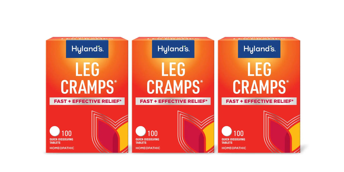 Hyland's Leg Cramps, Relief of Leg, Calf, Charley Horses, and Foot Cramps, 100 Quick-Dissolving Tablets 3-Pack (300 Total) Hyland's uk supplements