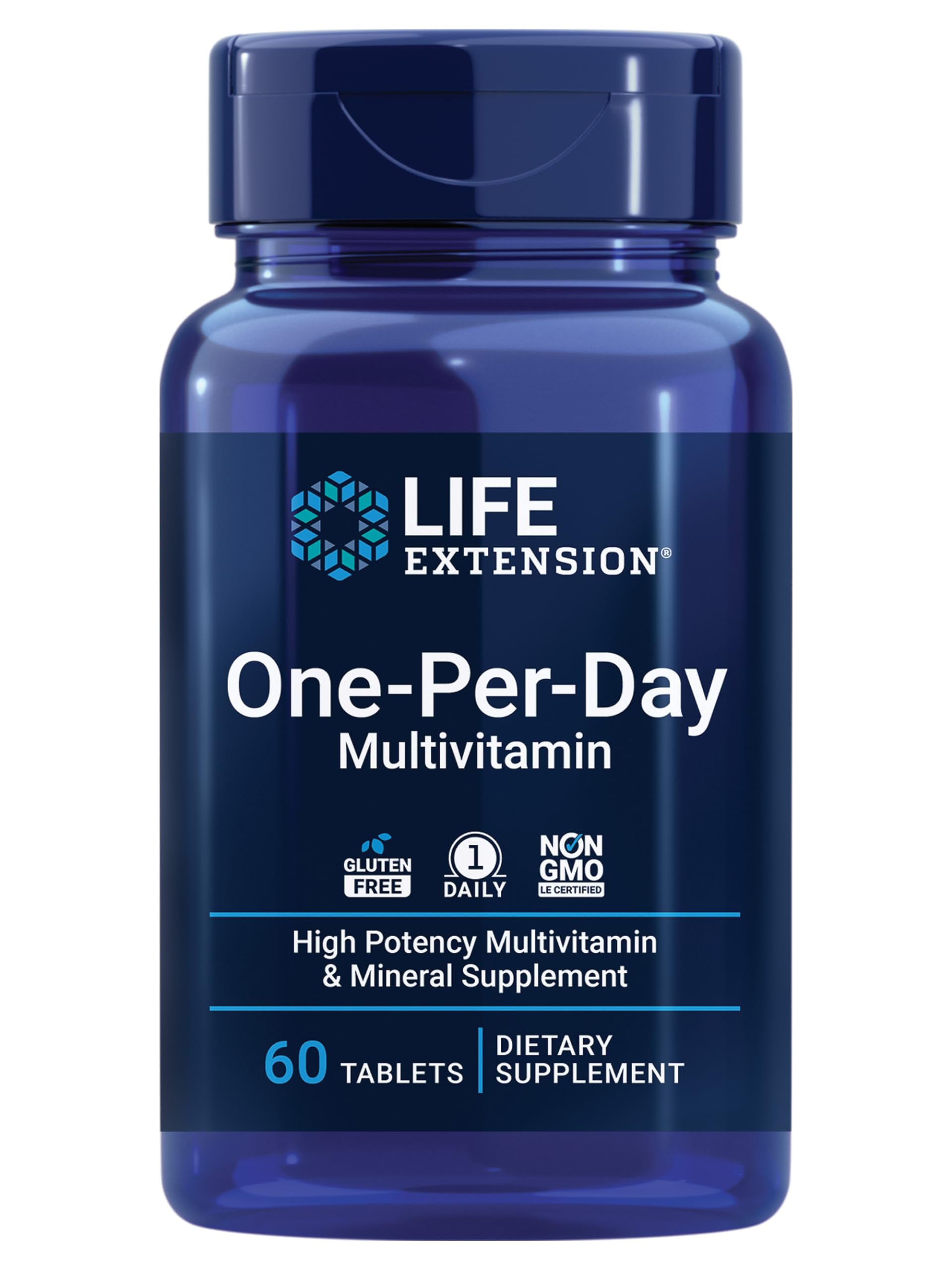 Life Extension One-Per-Day Multivitamin – Packed with Over 25 Vitamins, Minerals & Plant Extracts, Quercetin, 5-MTHF Folate & More – 1-Daily Life Extension Au supplements