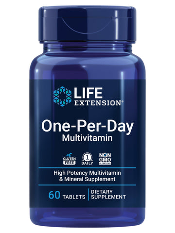 Life Extension One-Per-Day Multivitamin – Packed with Over 25 Vitamins, Minerals & Plant Extracts, Quercetin, 5-MTHF Folate & More – 1-Daily Life Extension Au supplements