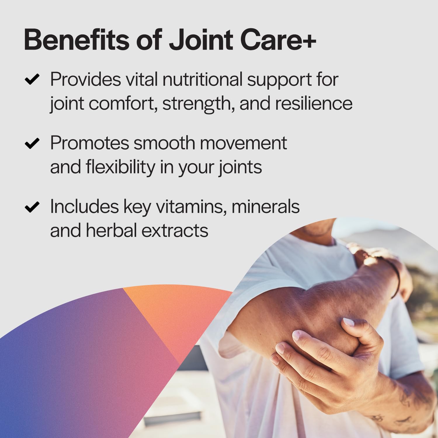 PureFormulas Joint Care + - Premium Joint Support Supplement with Hyaluronic Acid, Glucosamine, MSM, Green Lipped Mussel, Turmeric & More - Non-GMO Formula for Adults (120 Capsules) PureFormulas Au supplements