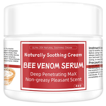 AEROMAXX Bee Venom Muscle & Joint Cream, 10X Ultra Strength Care Ointment, Natural Organic Formula, for Shoulder, Back, Neck, Hands, Knuckles, Elbows, Feet, Leg, Knees, Ankle, Adults, Seniors AEROMAXX Au supplements