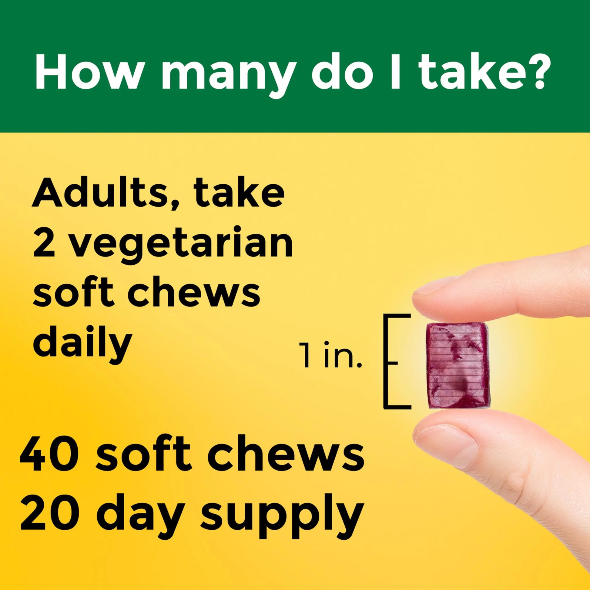 Nature Made High Absorption Magnesium Complex Soft Chews, Magnesium Supplement for Muscle, Heart, Bone Support, Magnesium Citrate & Malate Blend 250 mg per Serving, 40 Vegetarian Chews, 20 Day Supply Nature Made Au supplements