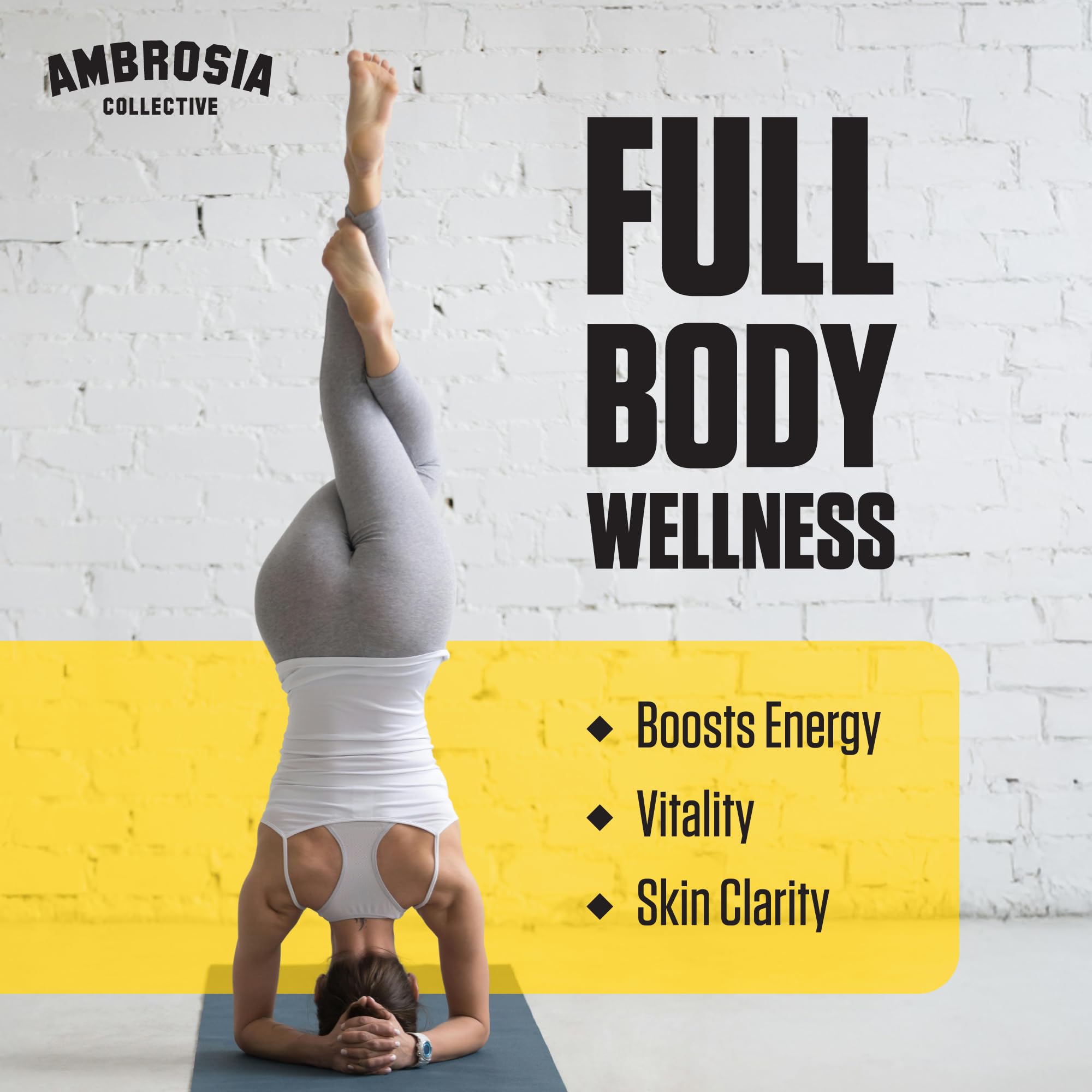 Ambrosia Superfood Organ & Cycle Support Powder | Liver & Kidney Support with Milk Thistle, Red Yeast Rice & CoQ10 | 13 Superfood Ingredients | 30 Servings | Honey Lemon Ambrosia Au supplements