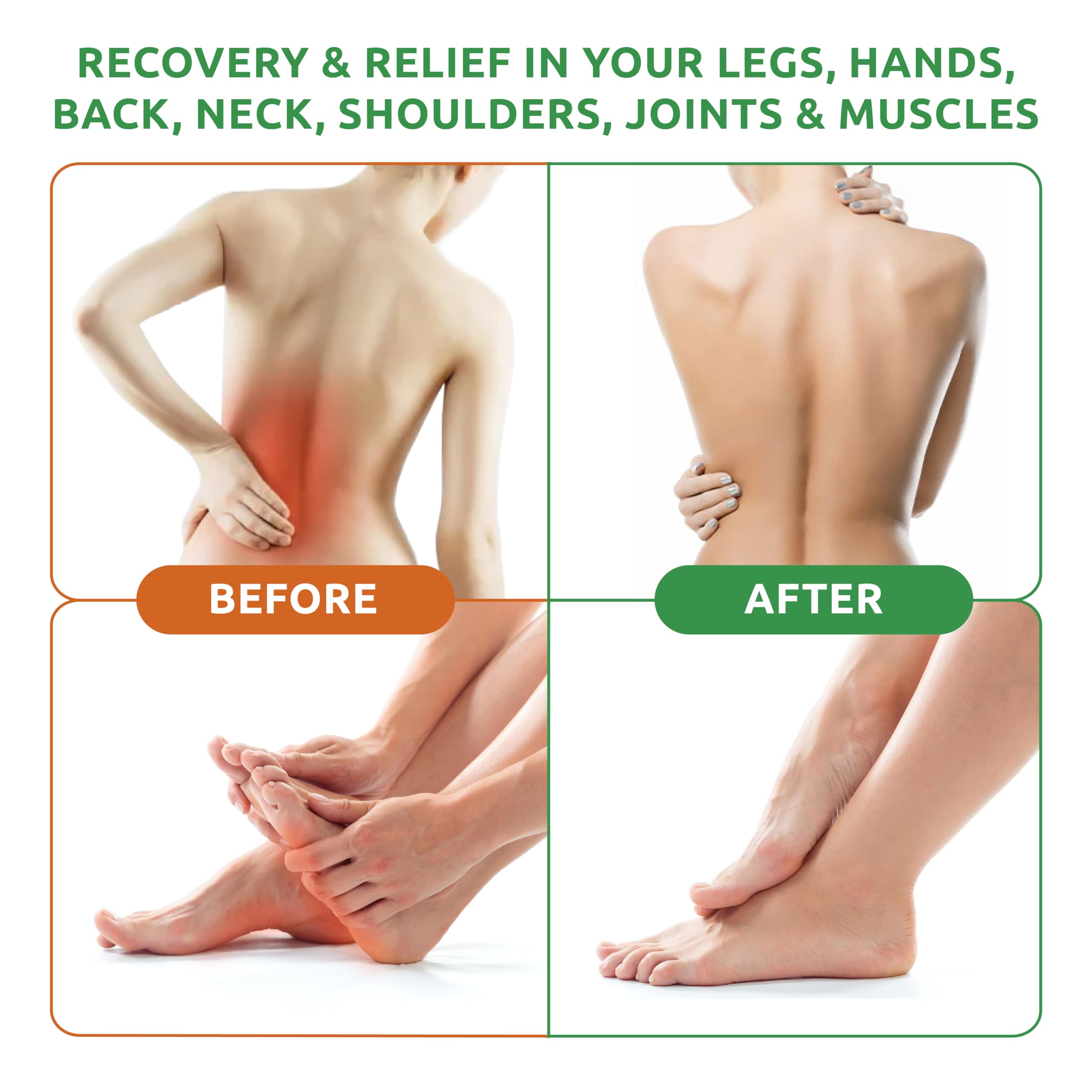 SaluVera Neuropathy Pain Relief Cream - Maximum Strength Nerve Pain Reliever for Foot, Toes, Hands, Legs with Aloe Vera, Arnica, MSM Vitamin B6, and Menthol for Fast-Acting Relief 3oz SaluVera Au supplements