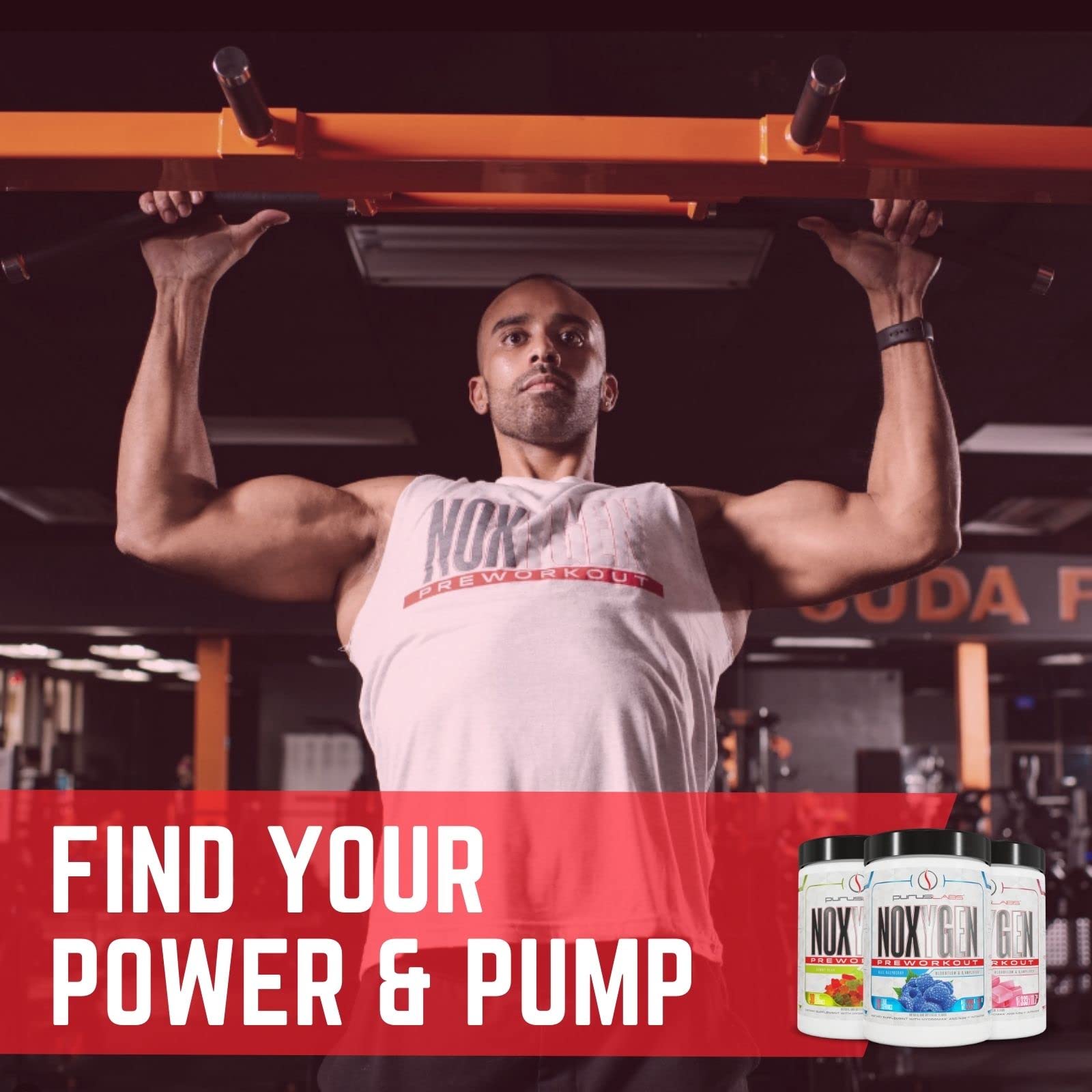 Purus Labs NOXYGEN PREWORKOUT Powder, 30 Servings (Gummy Bear) Purus Labs Au supplements
