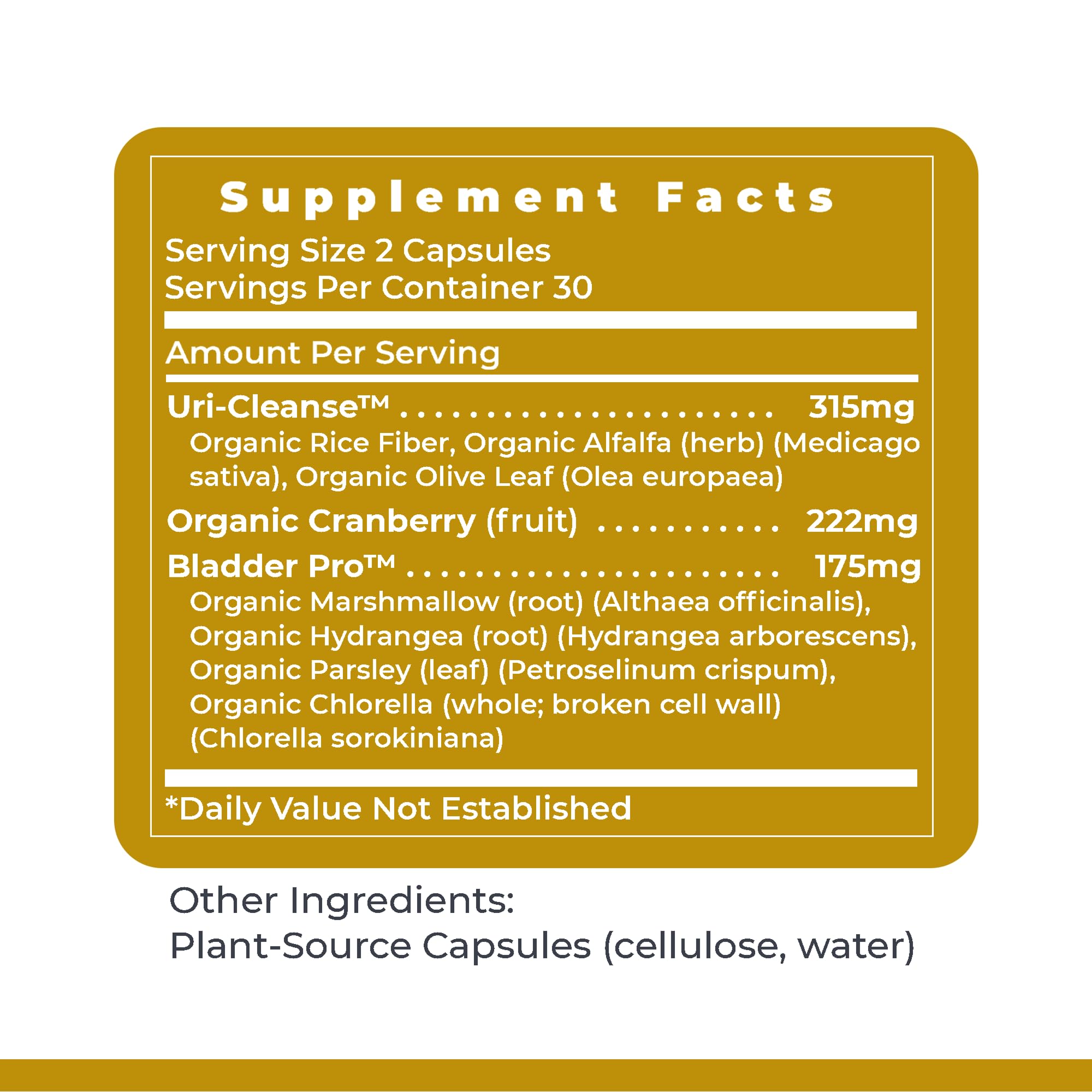 Premier Research Labs UriVen - Bladder Health Support for Women & Men, Cranberry Extract & Marshmallow Root, Urinary Relief, Bladder Relief, Bladder Control Supplement - 60 Vegetarian Capsules Premier Research Labs Au supplements