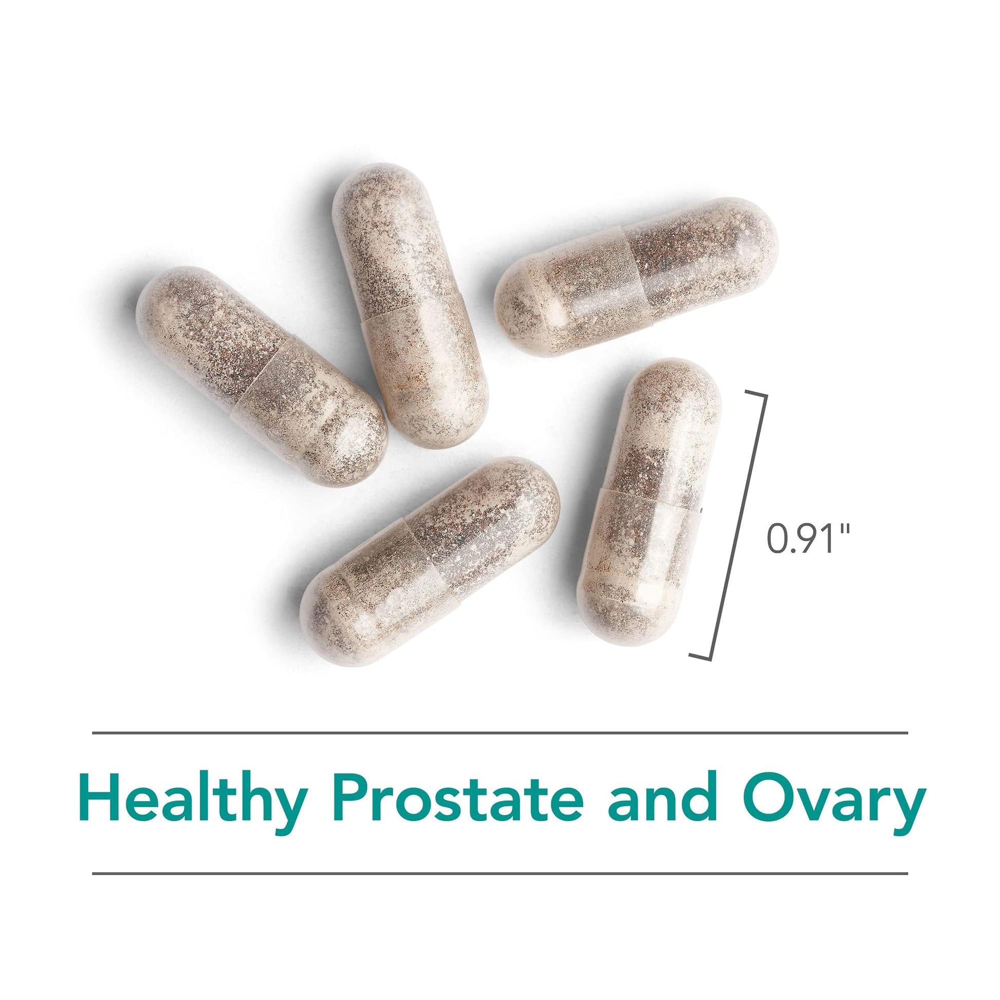 NutriCology Healthy Prostate & Ovary - Herbal Blend with Crinum Latifolium - Hormone Support for Men & Women - Vegetarian Capsules - Hypoallergenic Formula - 60 Servings - 180 Count Allergy Research Group Au supplements