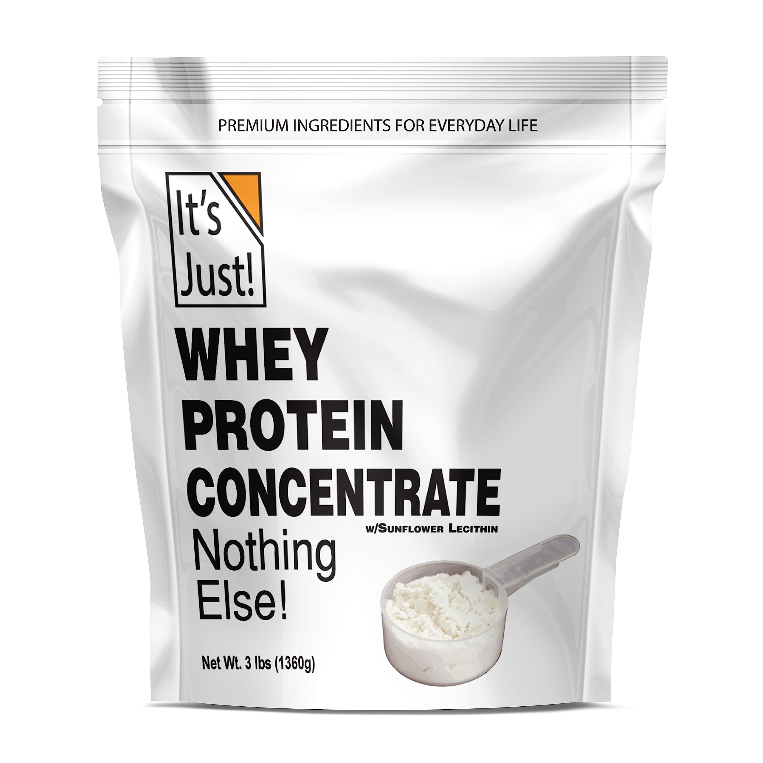 It's Just! - 100% Whey Protein Concentrate, Made in USA, Premium WPC-80, No Added It's Just! Au supplements