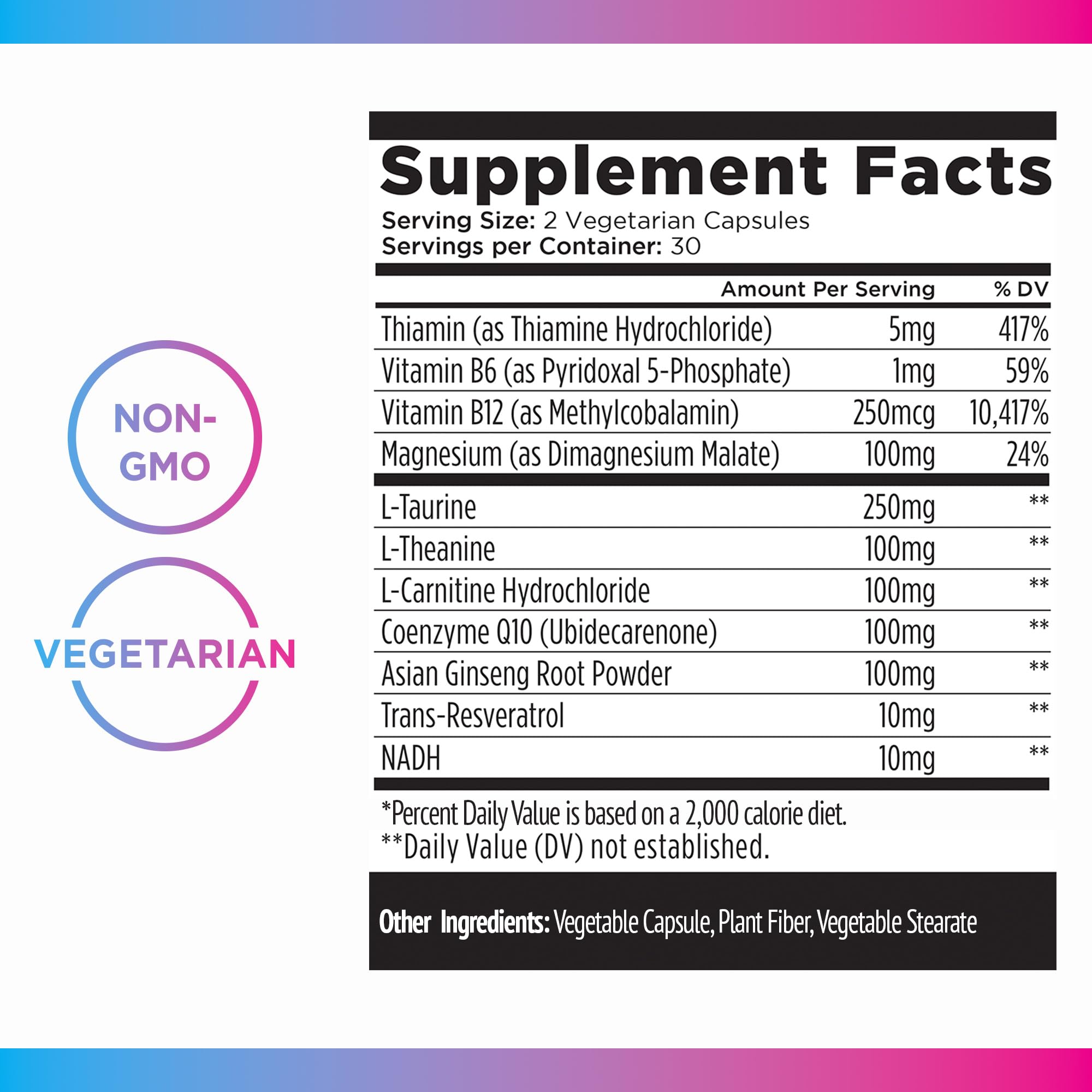Livingood Daily Energy Support, 11-in-1 Supplement with Magnesium, Vitamin B6, B12, Amino Acids, L Carnitine, CoQ10, Ginseng & L Theanine, Supports Natural Energy for Men & Women, Vegan, 60 Capsules Livingood Daily Au supplements