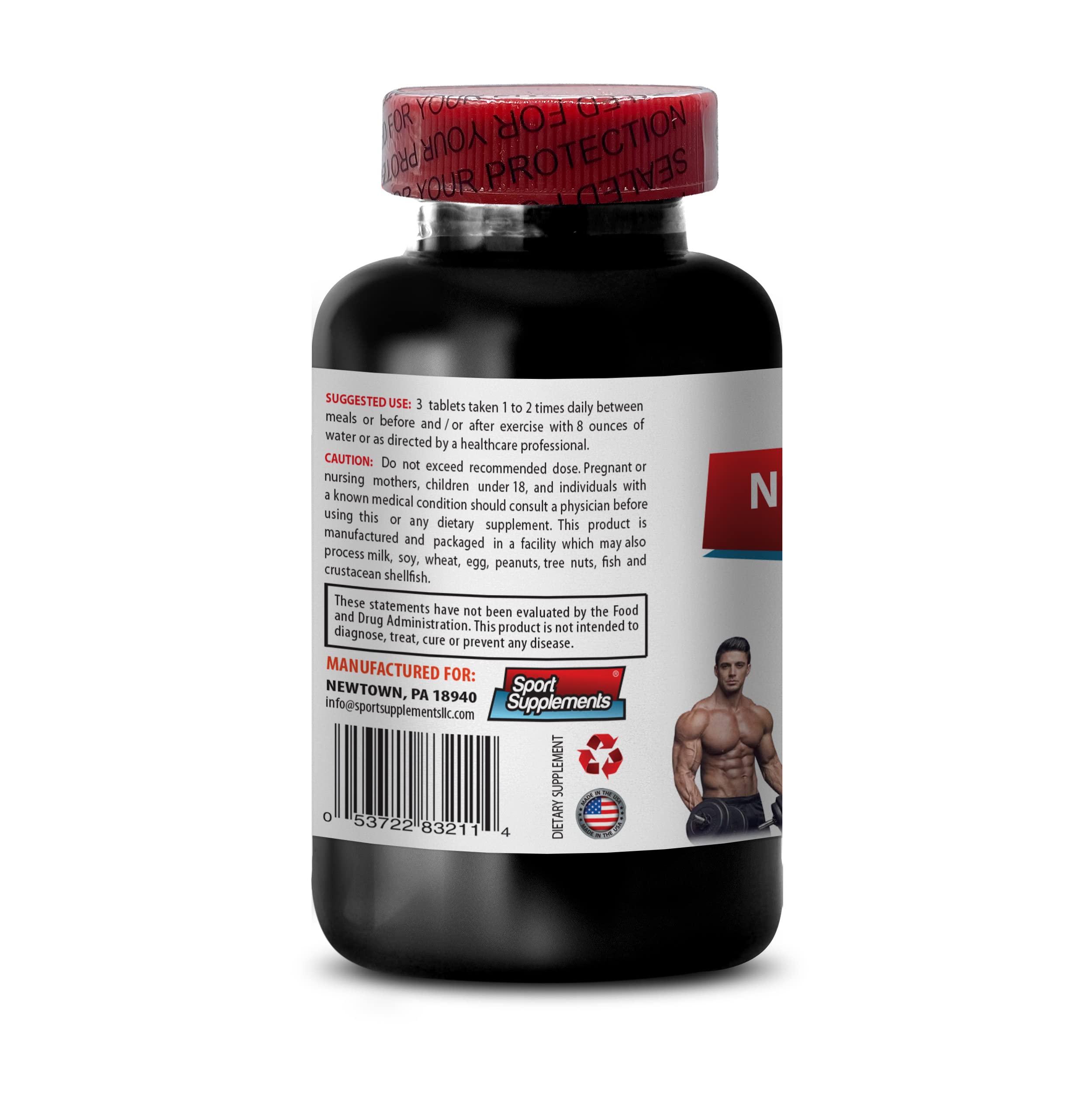Nitric Oxide boosters with arginine - Nitric Oxide Muscle Power 3150mg - Improves Circulation Sport Supplements Au supplements