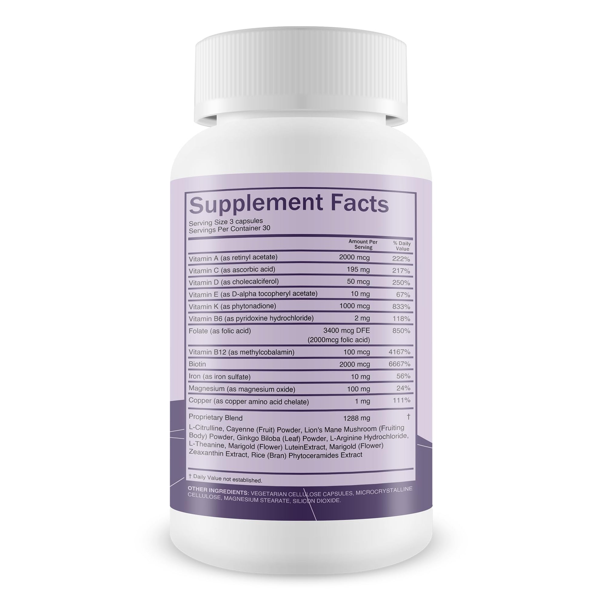 Nervocept Pro - Our Best Nerve Support Capsules - Lions Mane, Magnesium, Vitamin B For Nerve Repair - Vitamin D for Nerves - Lions Mane Memory & Nerve Support - Vitamin B12 Nerve Support True You Health Au supplements