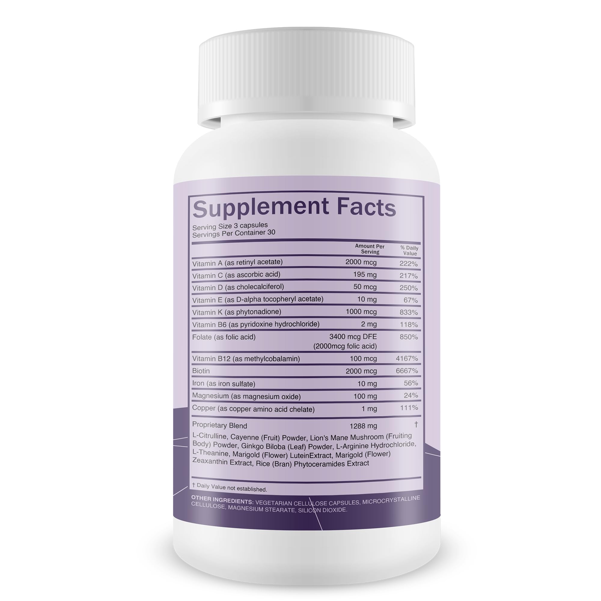 Nervocept Pro - Our Best Nerve Support Capsules - Lions Mane, Magnesium, Vitamin B For Nerve Repair - Vitamin D for Nerves - Lions Mane Memory & Nerve Support - Vitamin B12 Nerve Support True You Health Au supplements