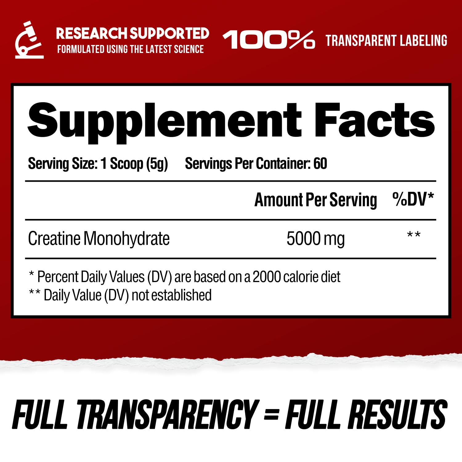 ALPHA LION Creatine Monohydrate Powder, 5000mg Per Serving (5g), Supports Muscle Strength, Power, Athletic Performance, Pure Creatina Monohydrata en Polvo Supplement (60 Servings, Unflavored) ALPHA LION Au supplements