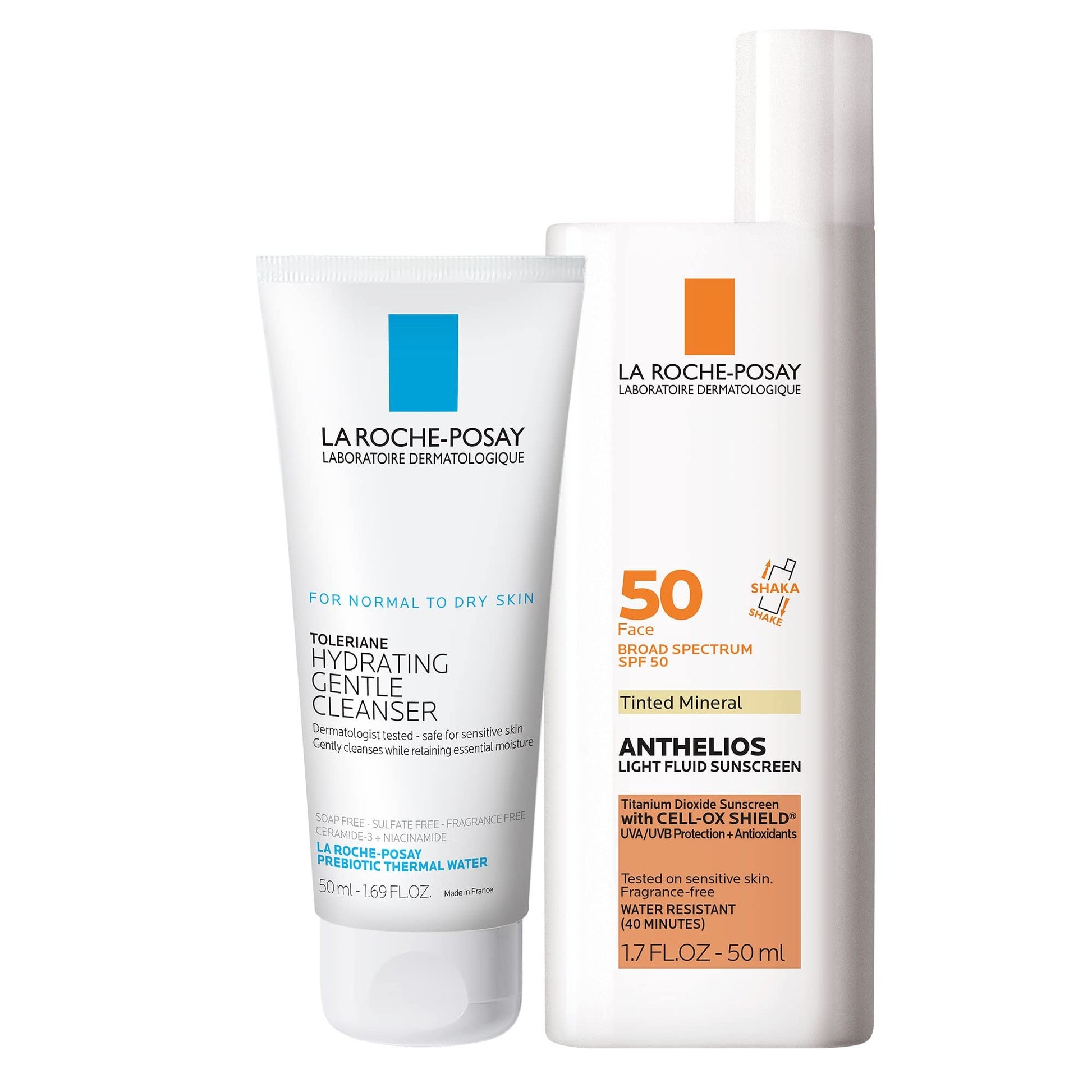 La Roche-Posay Anthelios Tinted SPF 50 Sunscreen & Toleriane Gentle La Roche-Posay Au supplements