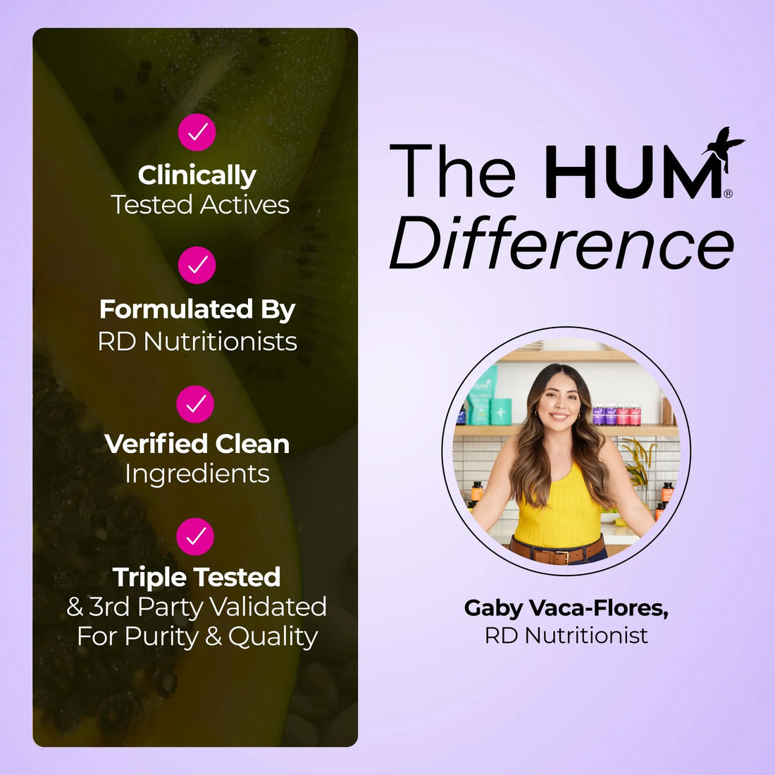 HUM Fan Club Menopause Probiotic Supplement, Estrogen Free Menopause Supplements for Women, Non Hormonal, Supports Energy & Hot Flashes, Grape Seed Extract & Siberian Rhubarb, 30 Vegan Capsules HUM uk supplements
