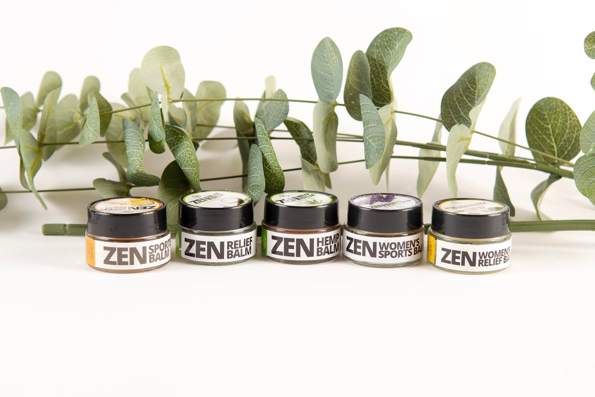 ZEN Variety Pack – Plant-Based Topical Balm Collection – Includes Relief, Sports, Women’s Sports, Women’s Relief & Hemp – 0.7 oz Each – #TrustedByLegends ZEN Au supplements