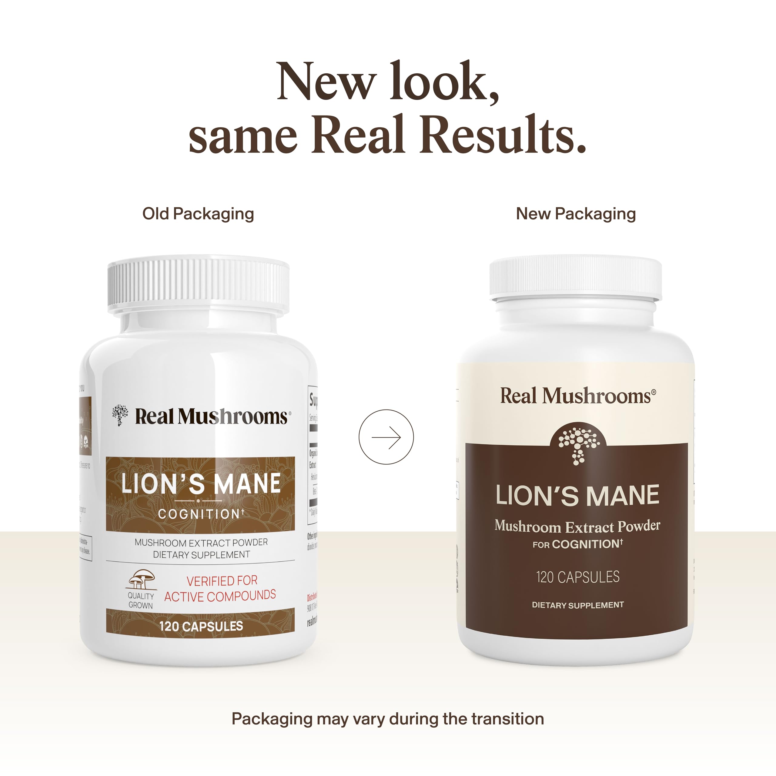 Real Mushrooms Lions Mane Mushroom Cognition (120 Capsules) Lions Mane Mushroom Powder Extract Capsules | Brain Supplement, Brain Vitamins, Focus Supplement Real Mushrooms Au supplements