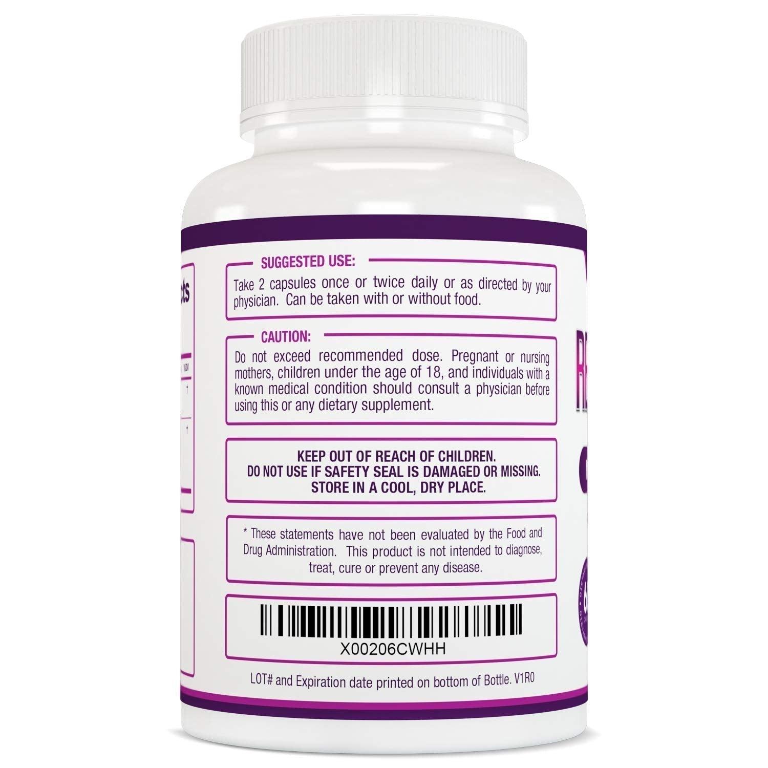 Premium Resveratrol Supplement 1500mg - Max Strength, Trans Resveratrol Capsules Purely Optimal Au supplements