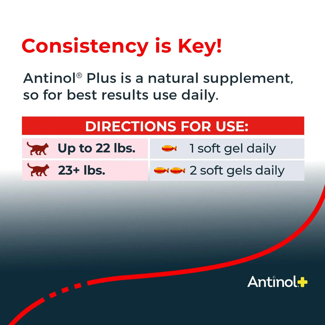 Antinol Plus, Mobility, Hip, and Joint Supplement for Cats, Green-Lipped Mussels and Krill Oil - Cat Joint Supplement, 60 Soft Gels Antinol uk supplements
