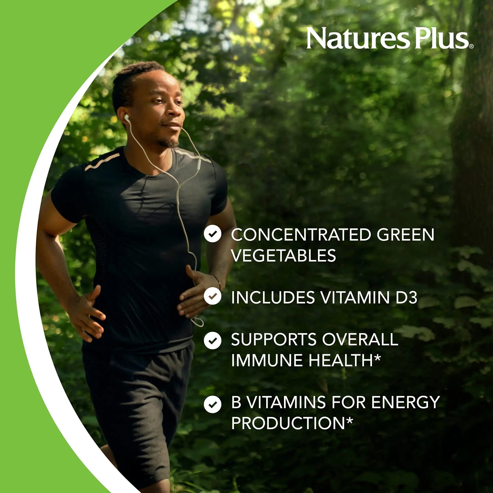 NaturesPlus Source of Life Power Teen - 180 Vegetarian Tablets - Teen Multivitamin with Minerals & Whole Foods for Mental Focus NaturesPlus Au supplements