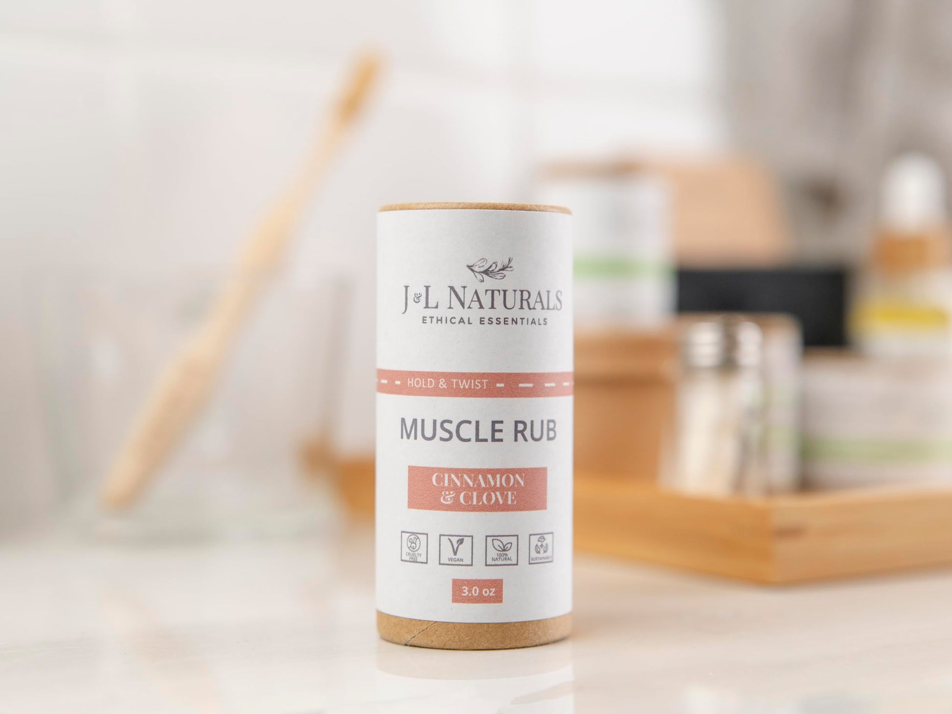 J&L Naturals Muscle Rub | Cream for Achy + Sore Muscles, Joints, Back, Knees, Shoulders | Soothing & Nourishing | Vegan, Sustainable, Cruelty Free, Natural, Made in US (1-Pack) J&L Naturals Au supplements