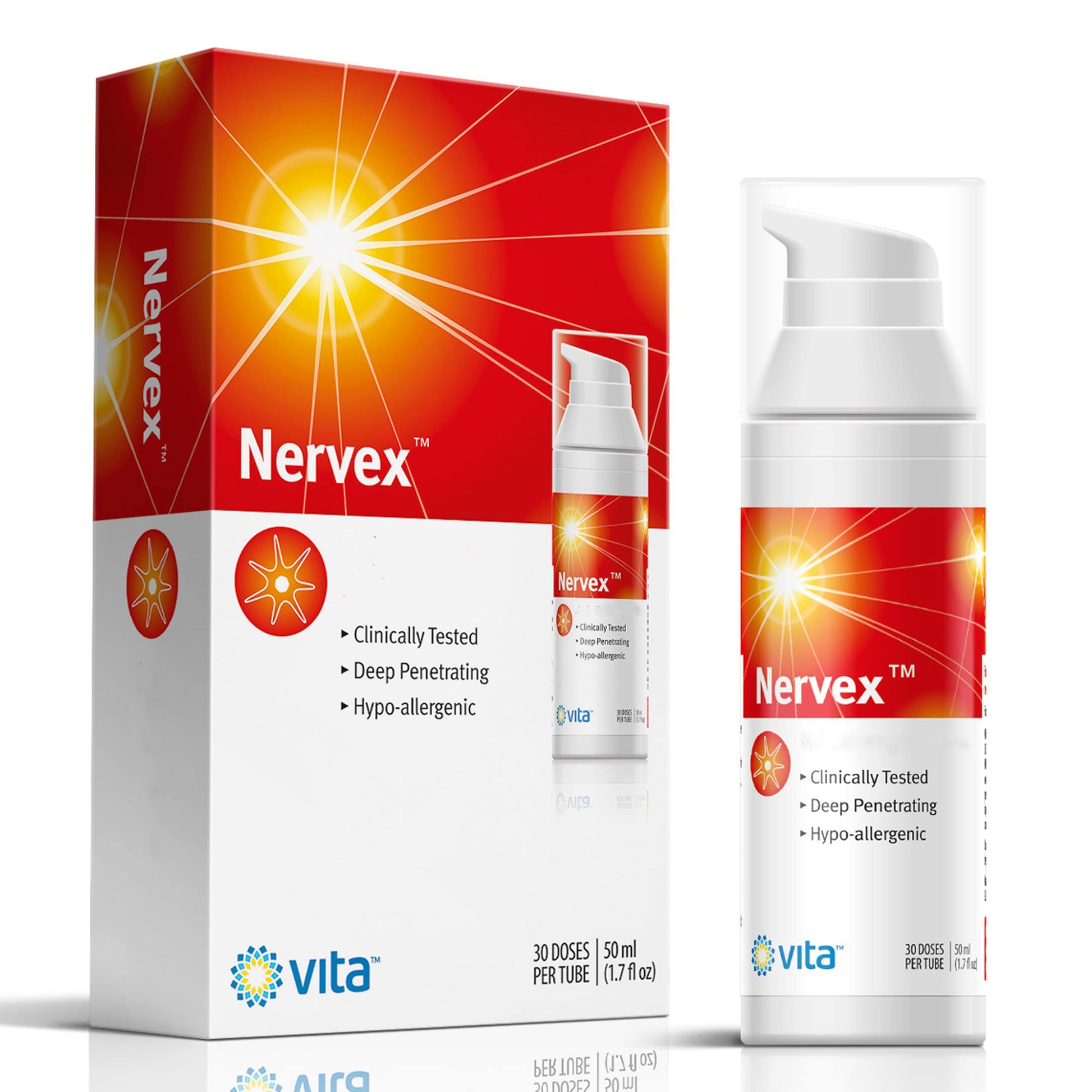 Vita Sciences Nervex Powerful Neuropathy Cream: Advanced Natural Relief for Peripheral Neuropathy, Fibromyalgia, and Fast Comfort Treatment for Feet, Hands, Legs, and Toes Vita Sciences Au supplements
