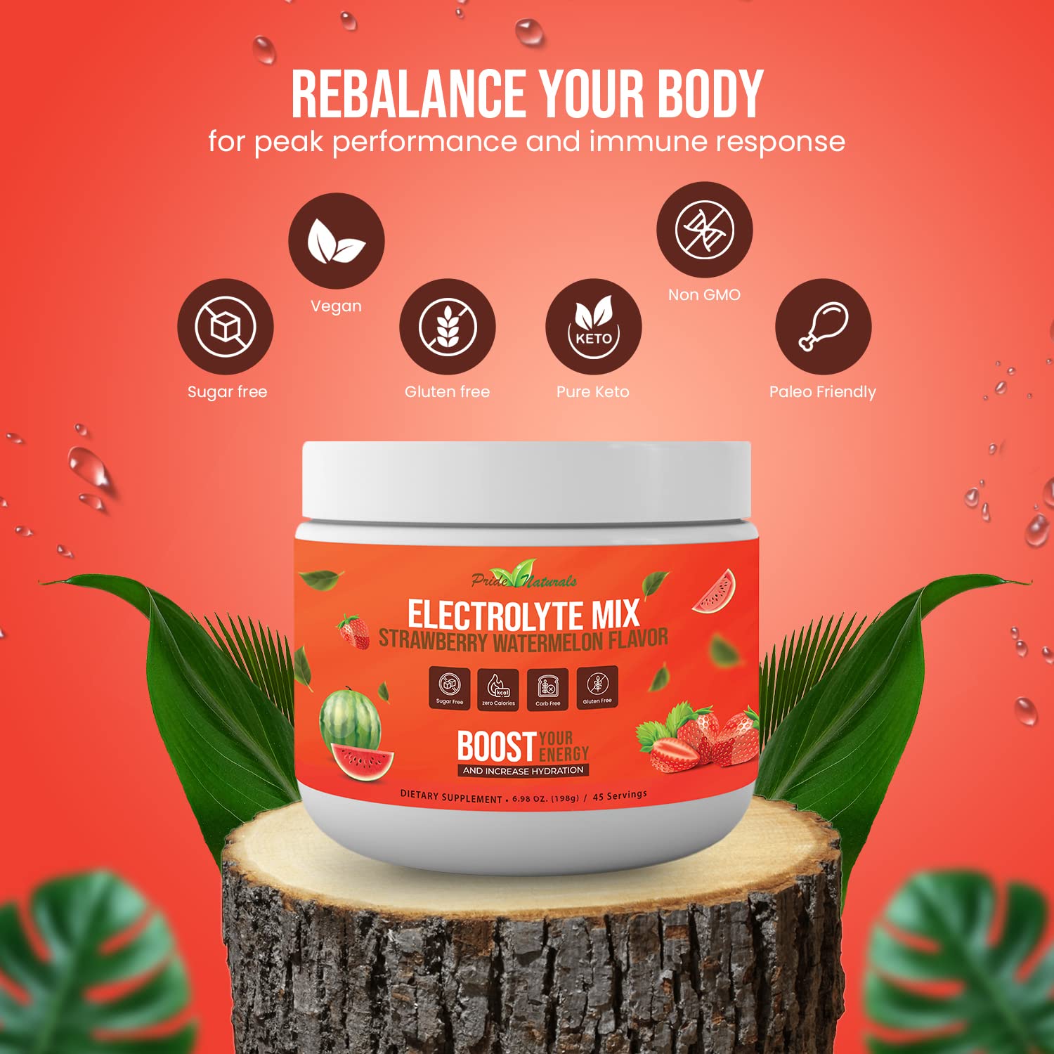 Electrolyte Powder - Refreshing Workout Recovery Electrolytes, Sugar Free, Gluten Free Pride Naturals, Inc Au supplements