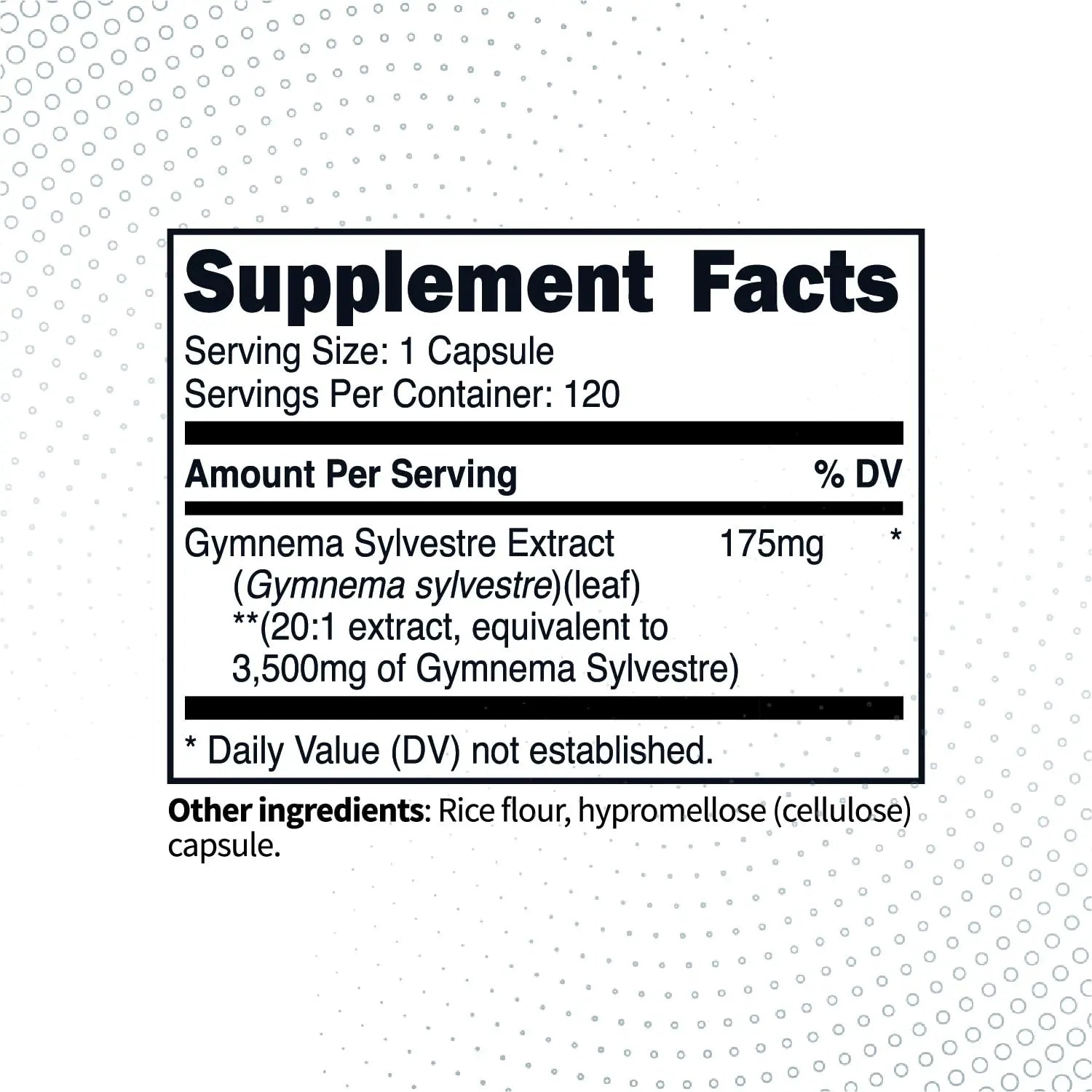 Type Zero Clean Gymnema Sylvestre 3,500mg Equivalent from 175mg of 20:1 Extract Per Serving, 120 Capsules for 120 Servings Per Bottle, Non-GMO. Gluten Free Type Zero Au supplements