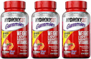 Hydroxycut Caffeine-Free Gummy for Women & Men | 15 Essential Vitamins & Minerals Hydroxycut Au supplements