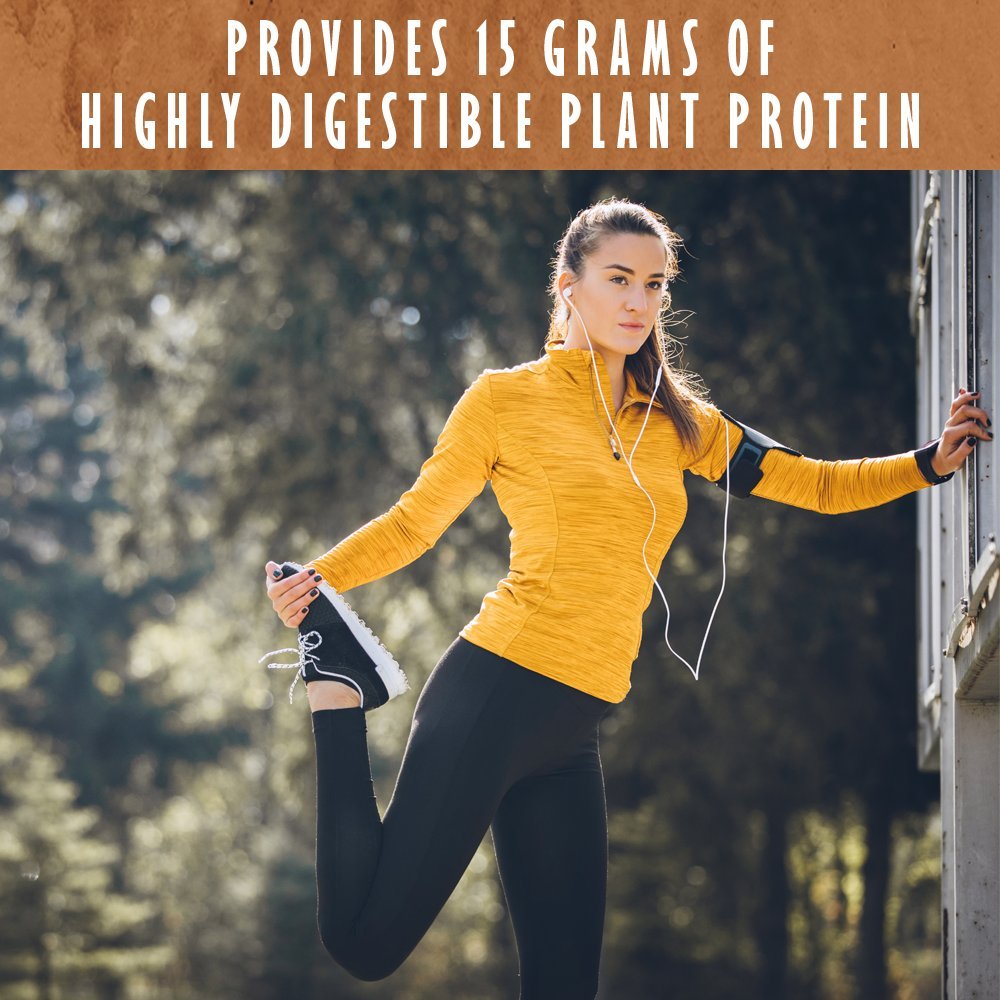 Garden of Life Organic Plant Protein Smooth Chocolate Powder, 10 Servings - Vegan, Grain Garden of Life Au supplements