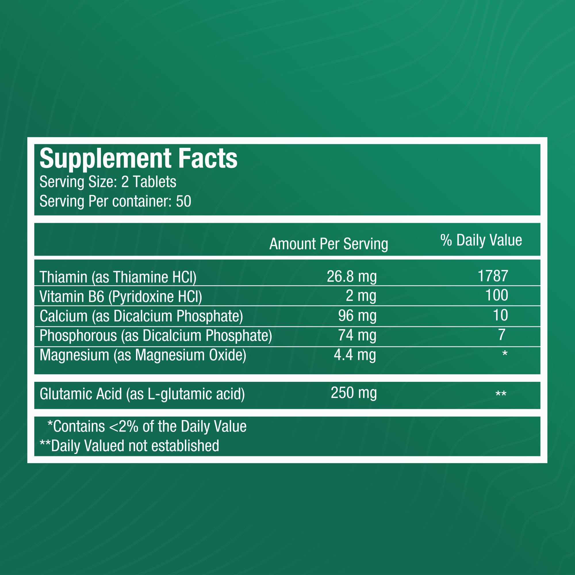 FITINA Brain Supplement with Vitamin B6 & Thiamine for Memory, Focus and Cognitive Support | High-Dose B Vitamins for Nervous System Brain Health, Daily Formula for Adults, 100 Tablets (1-Pack) Fitina Au supplements