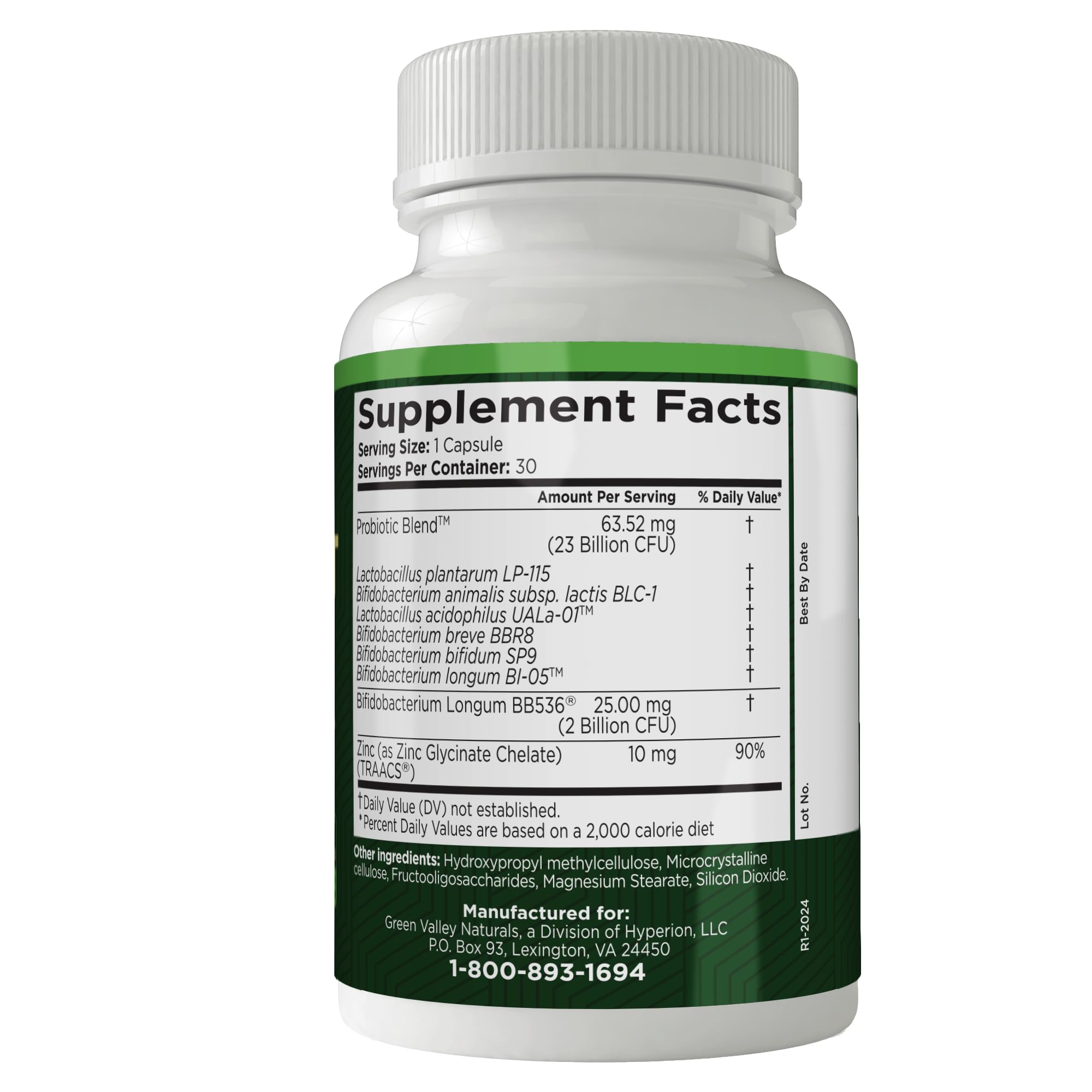 ComfortPro™ Daily Probiotics for Digestive Health | Constipation Relief & Bloating Support for Women & Men | Gut Cleanse with Zinc | Helps Reduce Gas & Promotes Digestive Regularity | Valley Formula GREEN VALLEY NATURALS Au supplements