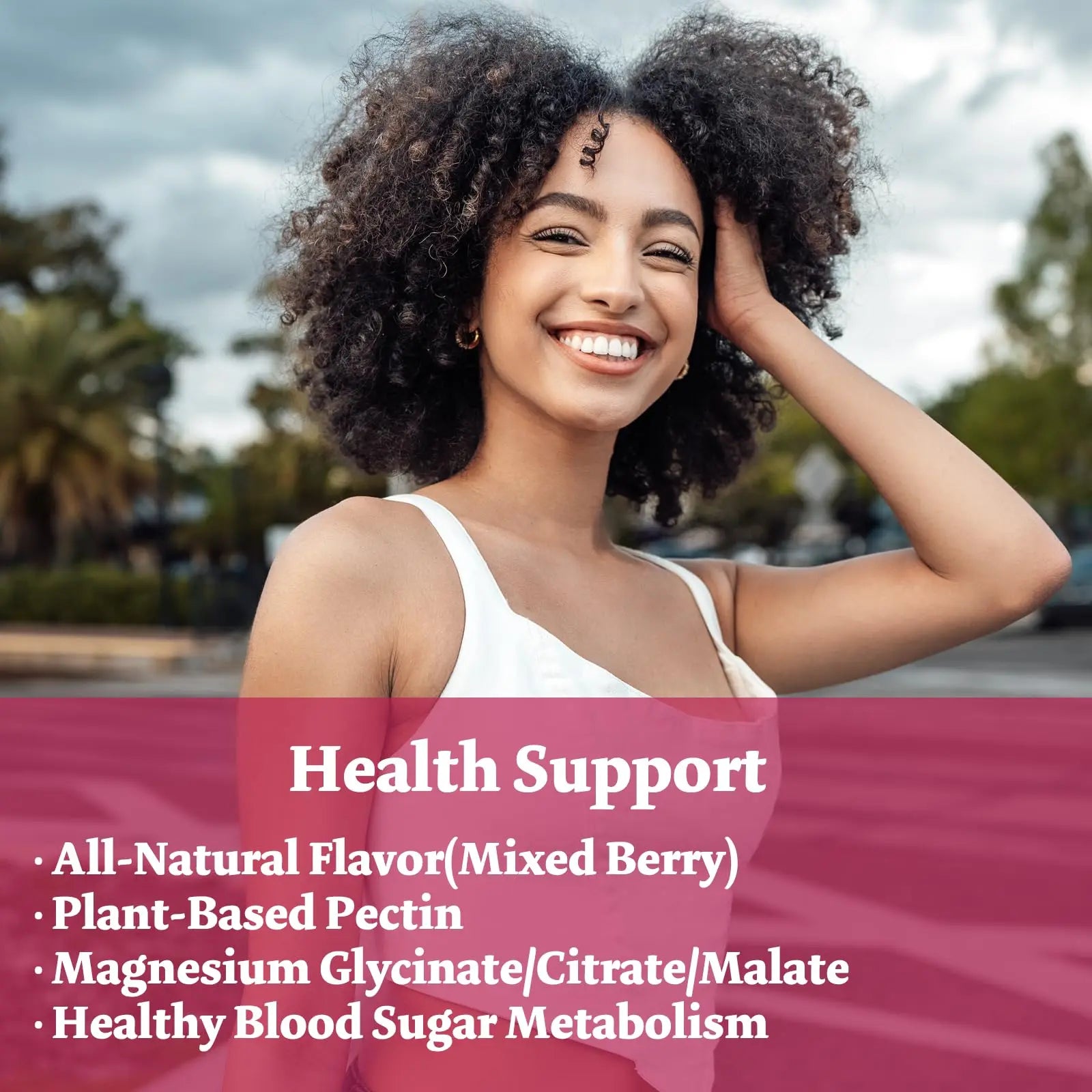 Magnesium Complex Gummies 800mg - 60 Counts Magnesium Glycinate&Citrate&Malate Gummy for Rest Muscle Function Bumjazz Au supplements