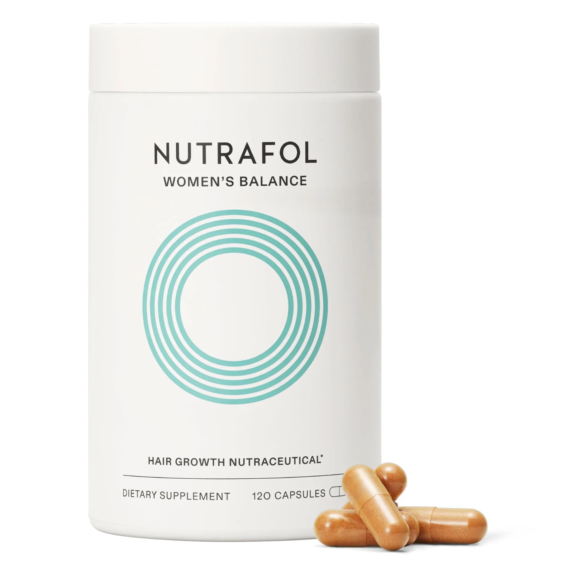 Nutrafol Women's Balance Hair Growth Supplements, Ages 45 and Up, Clinically Proven for Visibly Thicker Hair and Scalp Coverage, Dermatologist Recommended - 1 Month Supply Nutrafol Au supplements