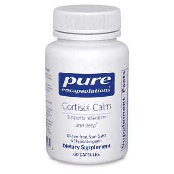 Pure Encapsulations Cortisol Calm - Supports Cortisol Health & Relaxation - Contains Ashwagandha & L-Theanine - Restful Sleep - 60 Capsules Pure Encapsulations Au supplements