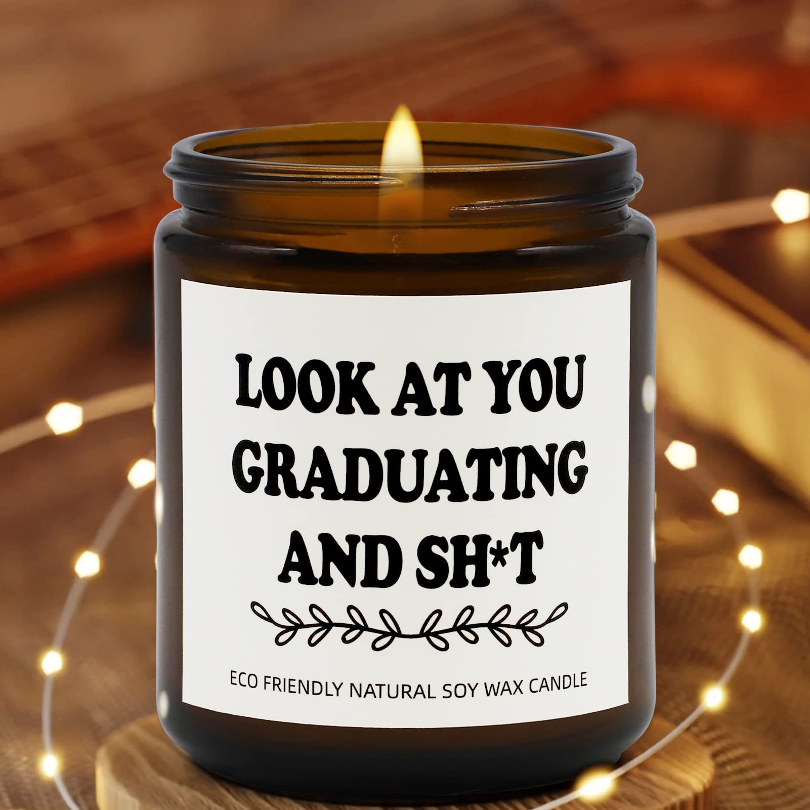 Joyseller Funny Graduation Gift for Her/Him, Look at You Graduation Candles for Party Decorations Joyseller Au supplements