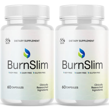 (2 Pack) Burn Slim Capsules, Official Burnslim Pills with All Natural Ingredients, Advanced Burn Slim Health and Wellness Vitamin Supplement Supporting Active Lifestyle for Women & Men (120 Capsules) MJO Au supplements