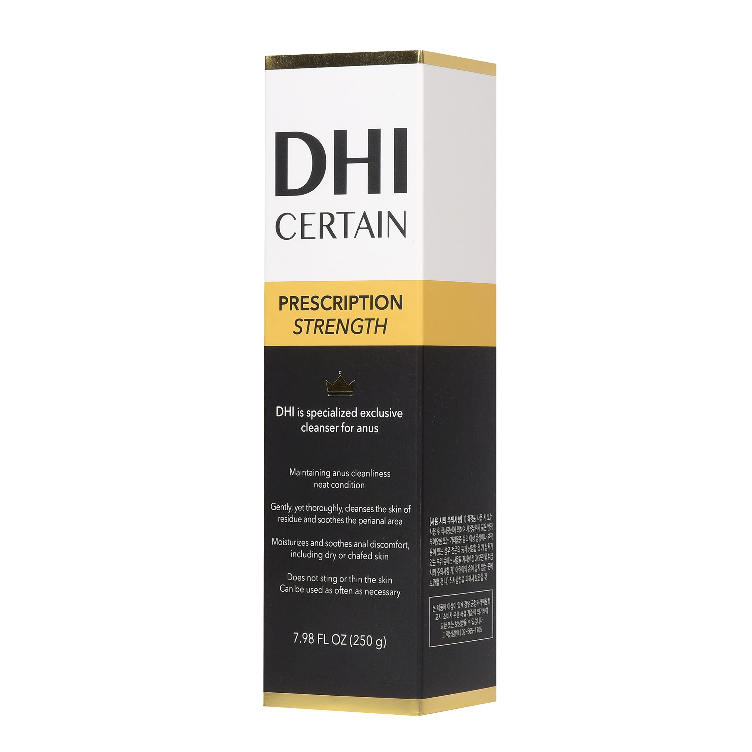 DHI PROBIOTIC Certain Intimate Wash for Men with 3 kinds of probiotics plus 20 Premium Natural DHI Au supplements