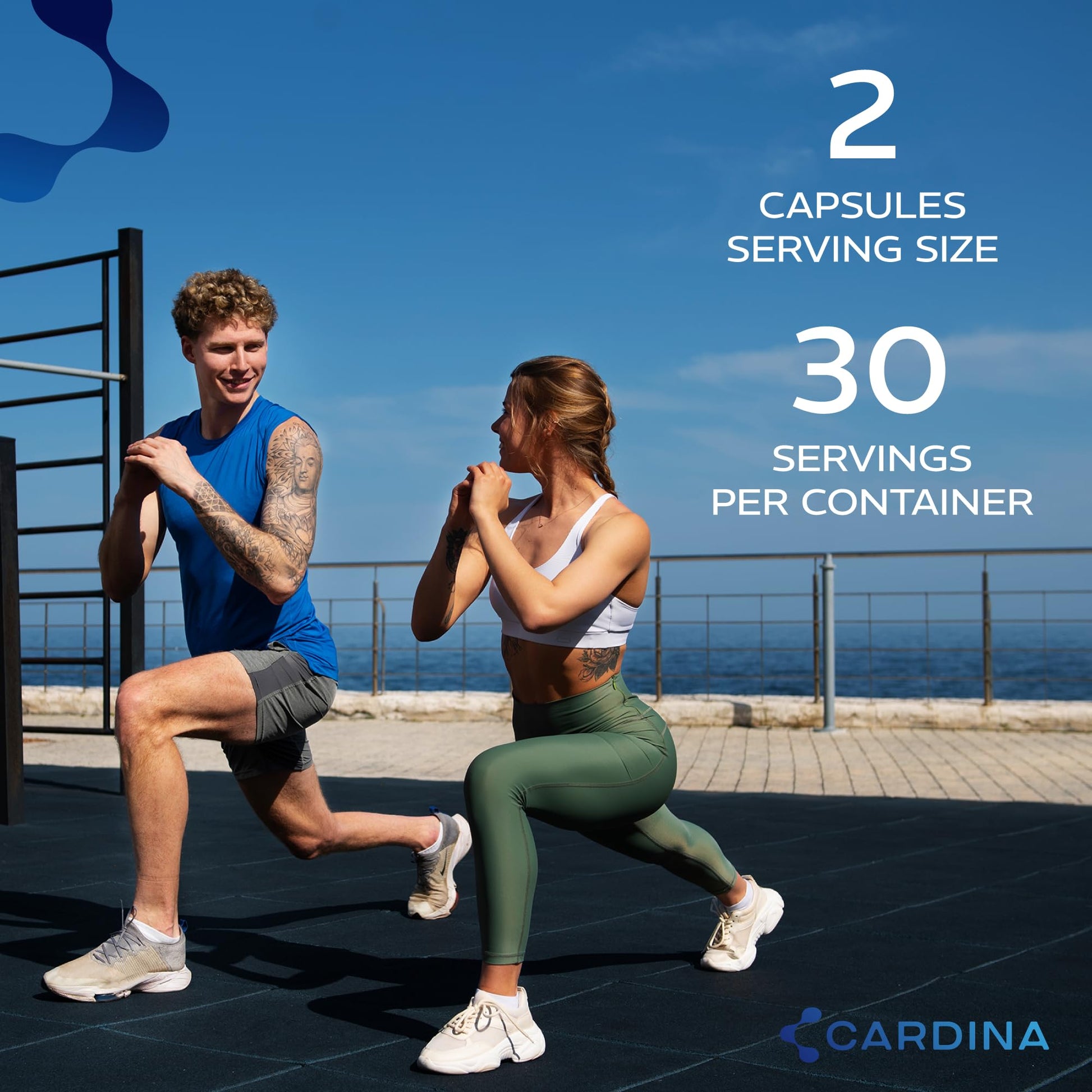 CARDINA B12 Vitamins for Women and Men - Brain Supplements for Memory and Focus with Thiamine B1 Supplement and COQ10 - Brain Memory Support - Non-GMO and Vegan B12 Supplement, 60 Ct CARDINA Au supplements