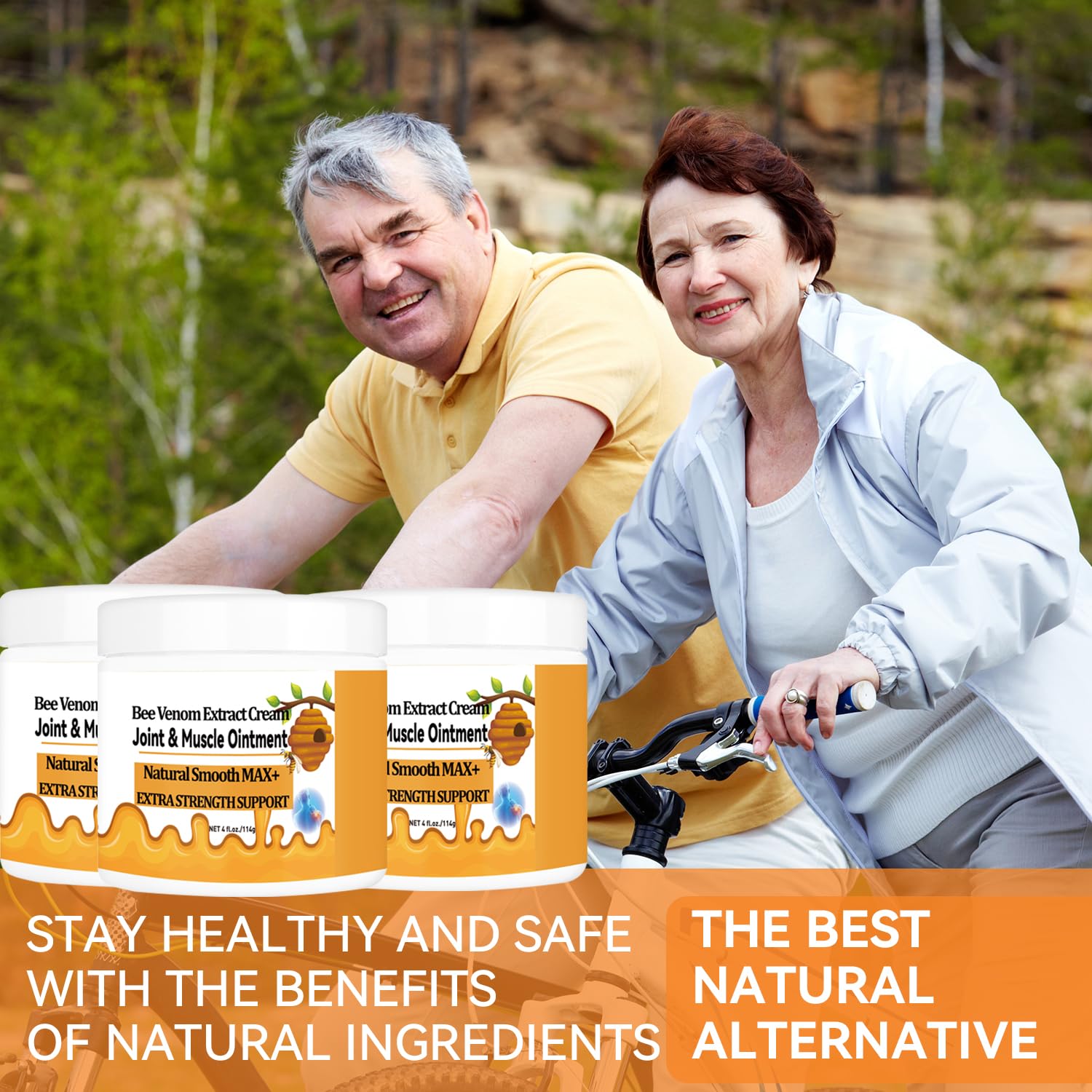 WONDROUSZ Bee Venom Joint Cream, Extra Strength Muscle & Bone Soothing Ointment, for Shoulder, Back, Neck, Hands, Feet, Leg, Knees, Ankle, Arthritis, Meniscus, for Adults, Seniors WONDROUSZ Au supplements