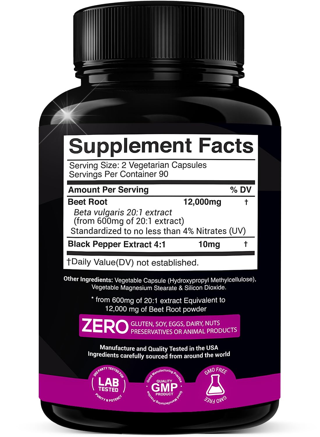 Beet Root Extract Capsules - 12000mg 20x Concentrated Beet Root Capsules Supplement X Gold Health Au supplements