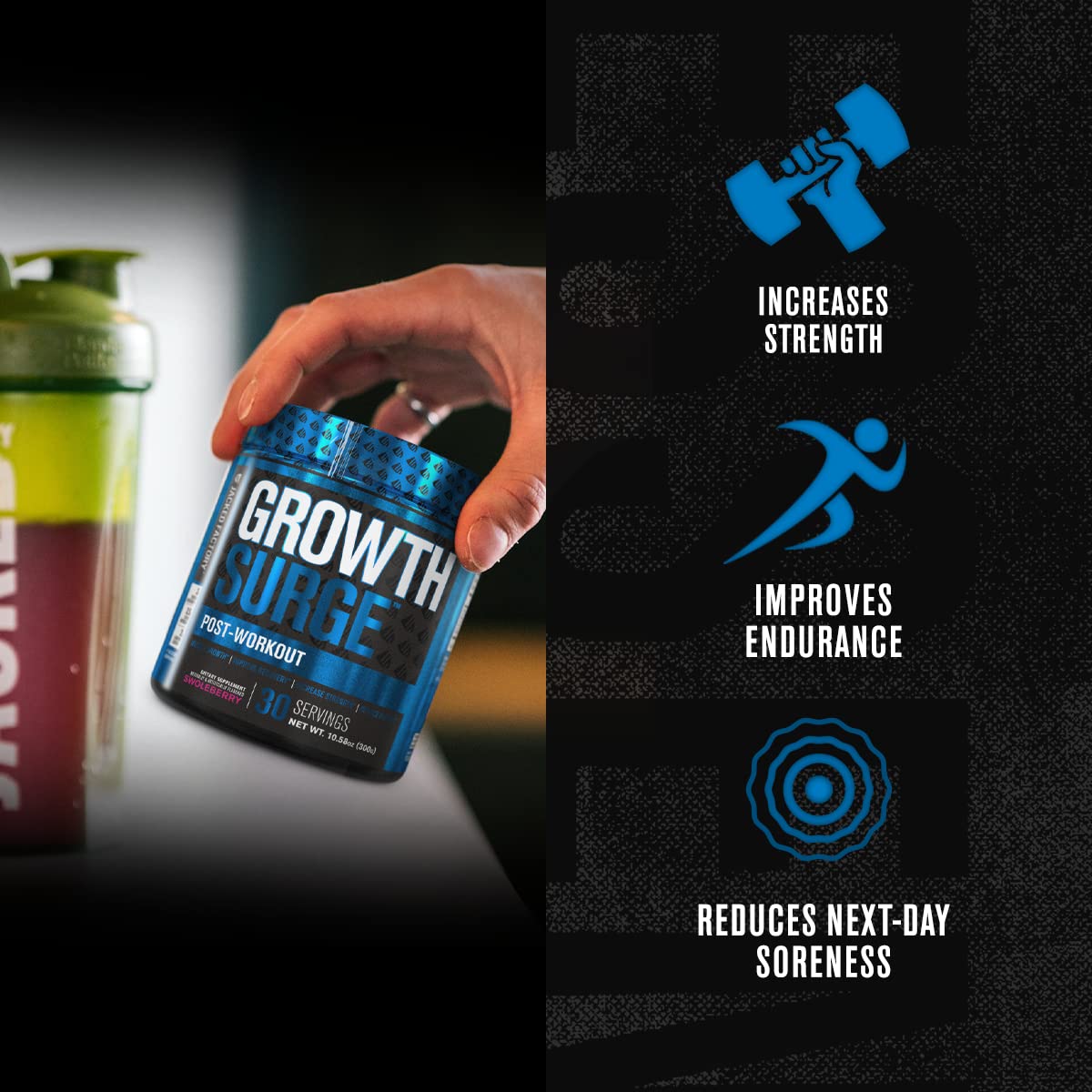 Jacked Factory N.O. XT Nitric Oxide Supplement, Growth Surge Post Workout Muscle Jacked Factory Au supplements