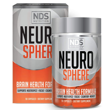 FitLife Brands Nutrition Neuro Sphere - Brain Health Formula - Nootropic, Increase Focus and Energy, Enhance Concentration, Antioxidant and Immunity Support - 90 Capsules FitLife Brands Au supplements