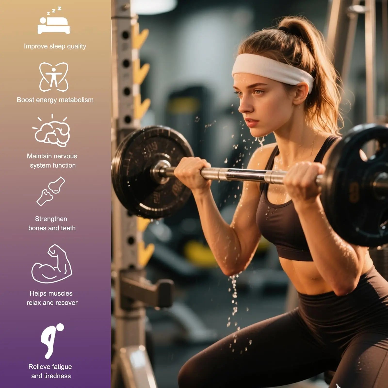 12-in-1 Magnesium Complex for Women Men: Magnesium Glycinate 700mg with Citrate, Malate Taurate Chelated Forms - High Absorption Magnesium Supplement for Relaxation Muscle Heart - 120 Vegan Capsules CIYOJA Au supplements