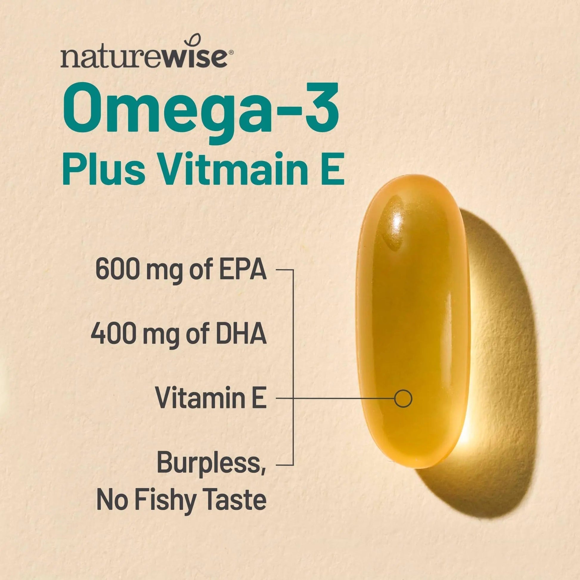 [1] NatureWise Multivitamin for Women Stress Support & Natural Minerals - 60 Ct[30-Day Supply] + [1] Omega 3 Fish Oil 1000mg + Vitamin E - Wild-Caught - 60 Softgels[30-Day Supply] NatureWise Au supplements
